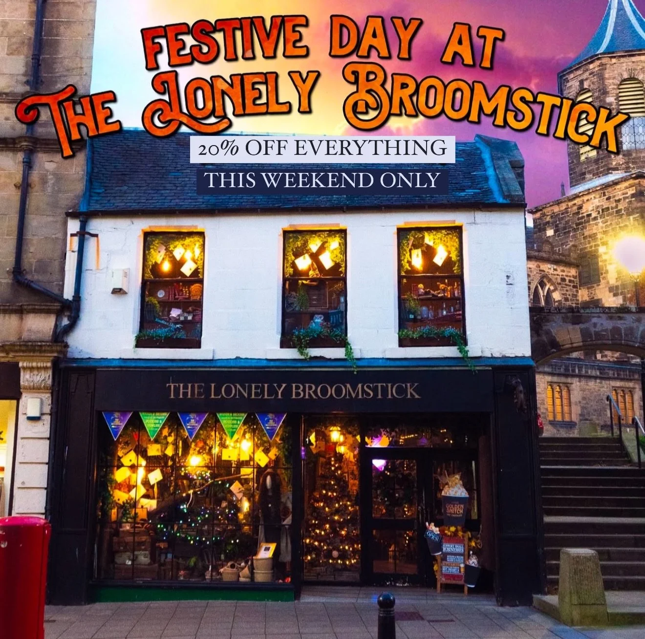 ✨ A Little Festive Magic Awaits - 20% OFF IN-STORE! ✨

To celebrate the season, we&rsquo;re sprinkling a little holiday sparkle your way! 

Enjoy 20% OFF in-store all weekend long - Saturday &amp; Sunday only 🎁

It&rsquo;s our festive treat to you, 