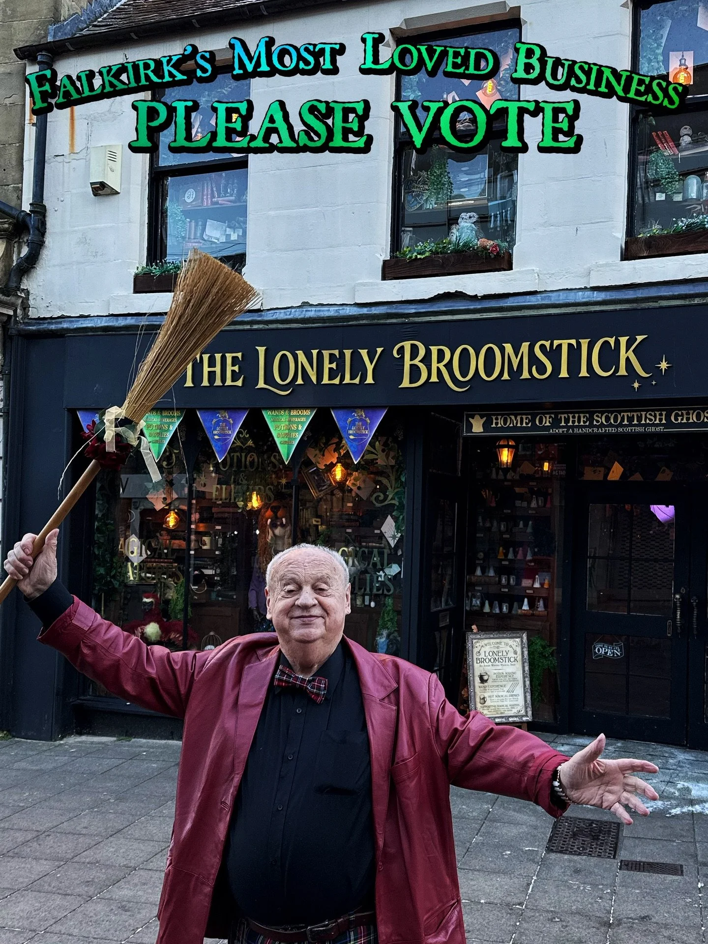 ✨PLEASE VOTE!✨

We are nominated for Falkirk&rsquo;s Most Loved Business! If you&rsquo;ve ever visited our magical shop, attended our magical potion making classes or simply just popped in &amp; enjoyed the atmosphere, we would appreciate your vote! 