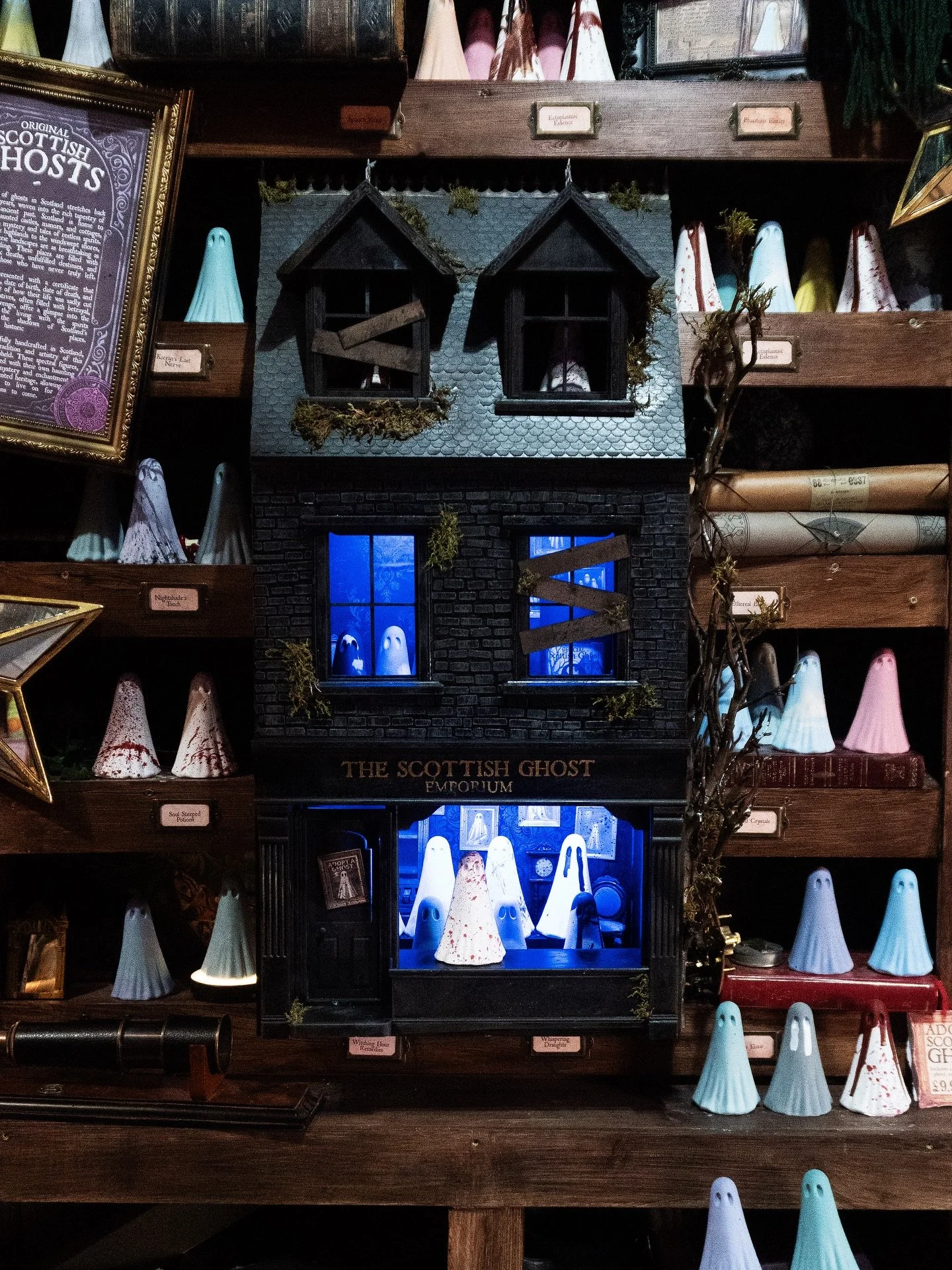 ✨Scottish Ghosts now available WORLDWIDE!✨

Our popular little Scottish Ghosts are now available for worldwide shipping! Each comes with its very own death certificate &amp; gift box! 

Each handmade here in Bonnie Scotland!

Available now in-store, 