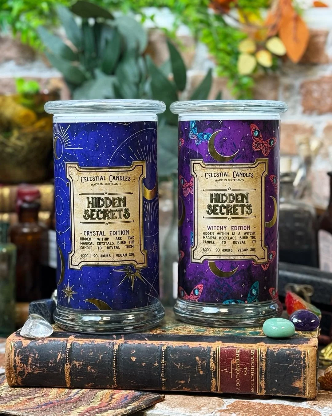 ✨New additions for our Celestial Candle Collection - you can now get a witchy jewellery collection &amp; crystal Collection Hidden Secrets Candle!✨

You&rsquo;ll never know what you&rsquo;re going to get! Available in-store &amp; on our website!