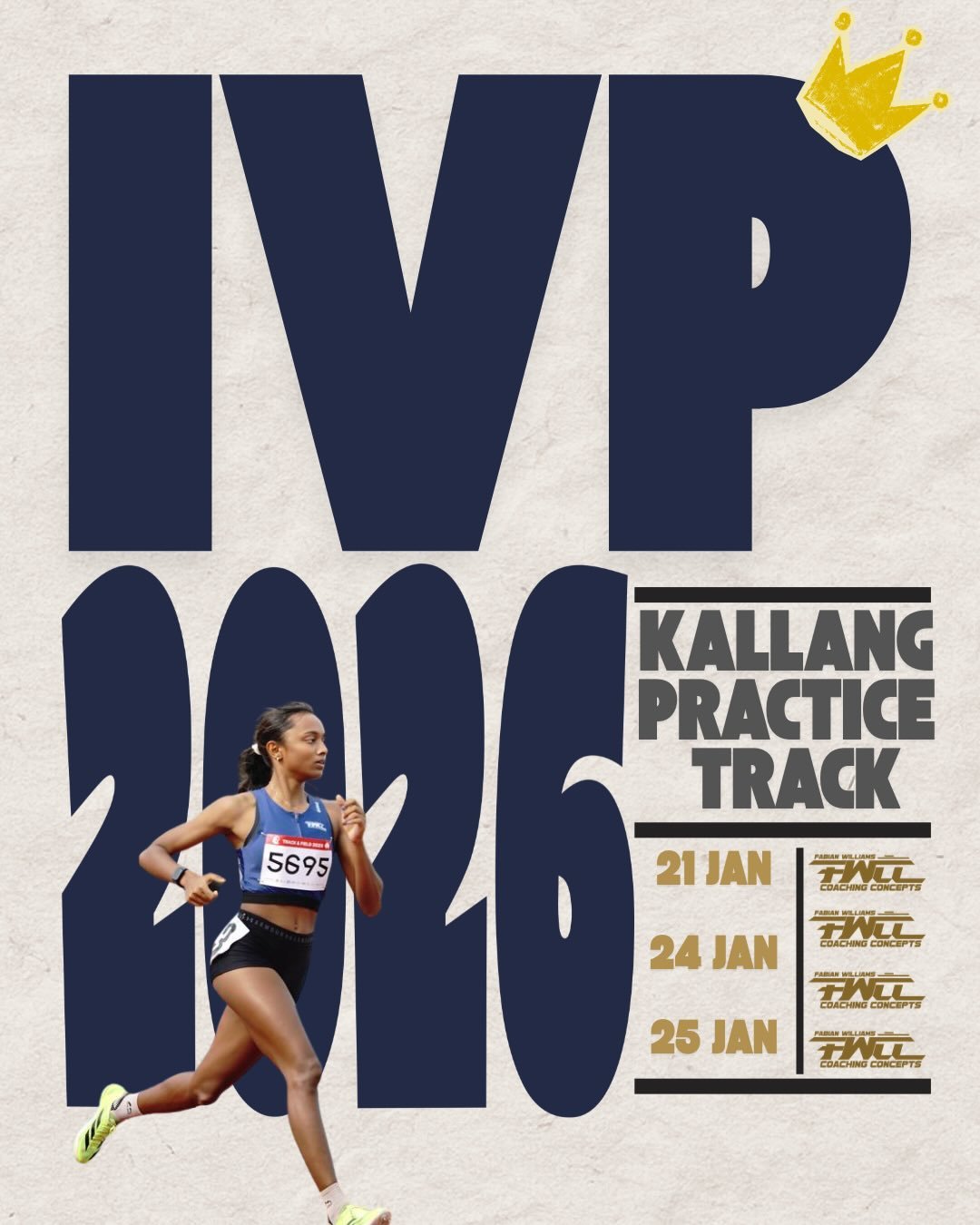 Get ready for the Institute-Varsity-Polytechnic (IVP) Games 2026! 🏃&zwj;♂️💨
Our athletes are heading to the Kallang Practice Track to compete against the best in the nation. From explosive sprints to endurance tests and field events, it&rsquo;s goi