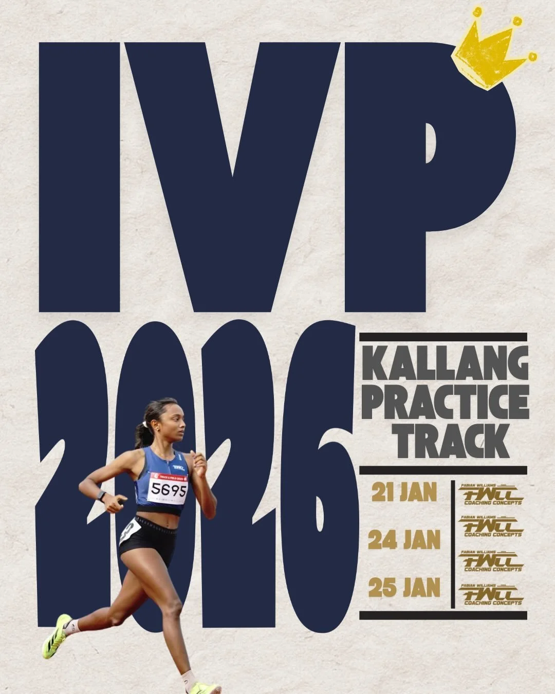 Get ready for the Institute-Varsity-Polytechnic (IVP) Games 2026! 🏃&zwj;♂️💨
Our athletes are heading to the Kallang Practice Track to compete against the best in the nation. From explosive sprints to endurance tests and field events, it&rsquo;s goi