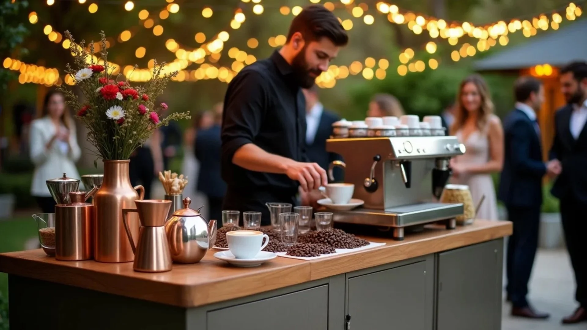How to Book a Mobile Coffee Cart in Texas for Events?