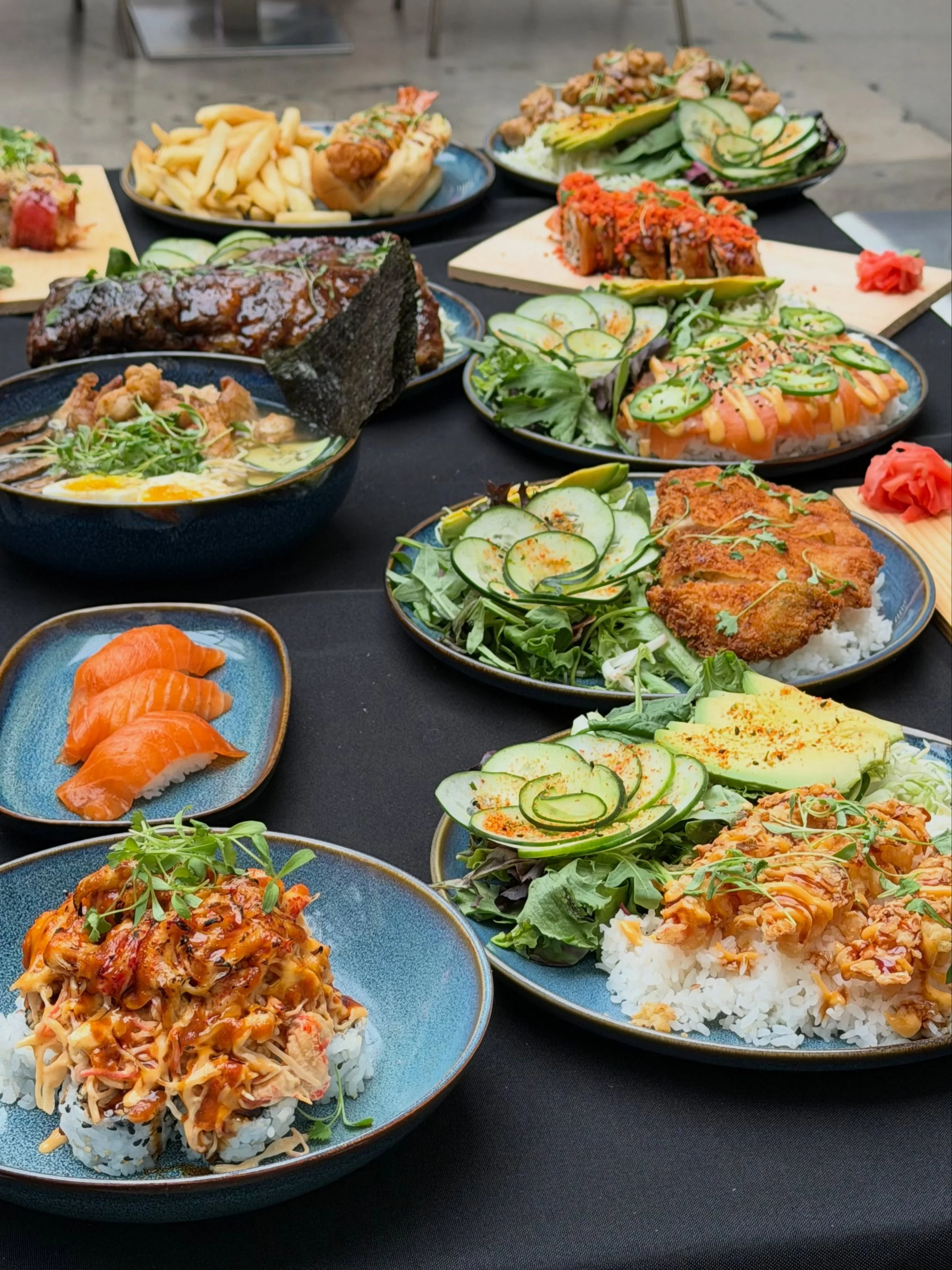 Every plate tells a different story. 🍣🍜🥟✨

Fresh sushi, comforting ramen, crispy appetizers, and bold flavors&mdash;all crafted to satisfy every craving at the table. Whether you&rsquo;re here for one favorite or ready to try it all, we&rsquo;ve g