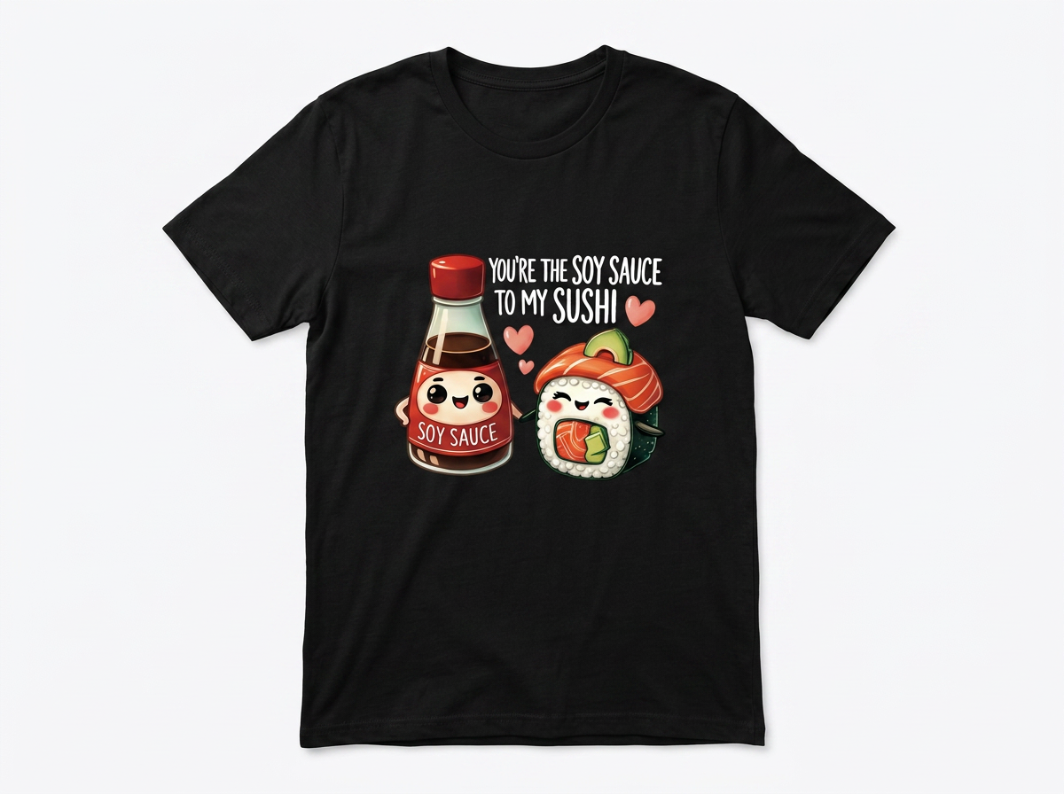 Japanese Sushi & Soy Sauce T-Shirt