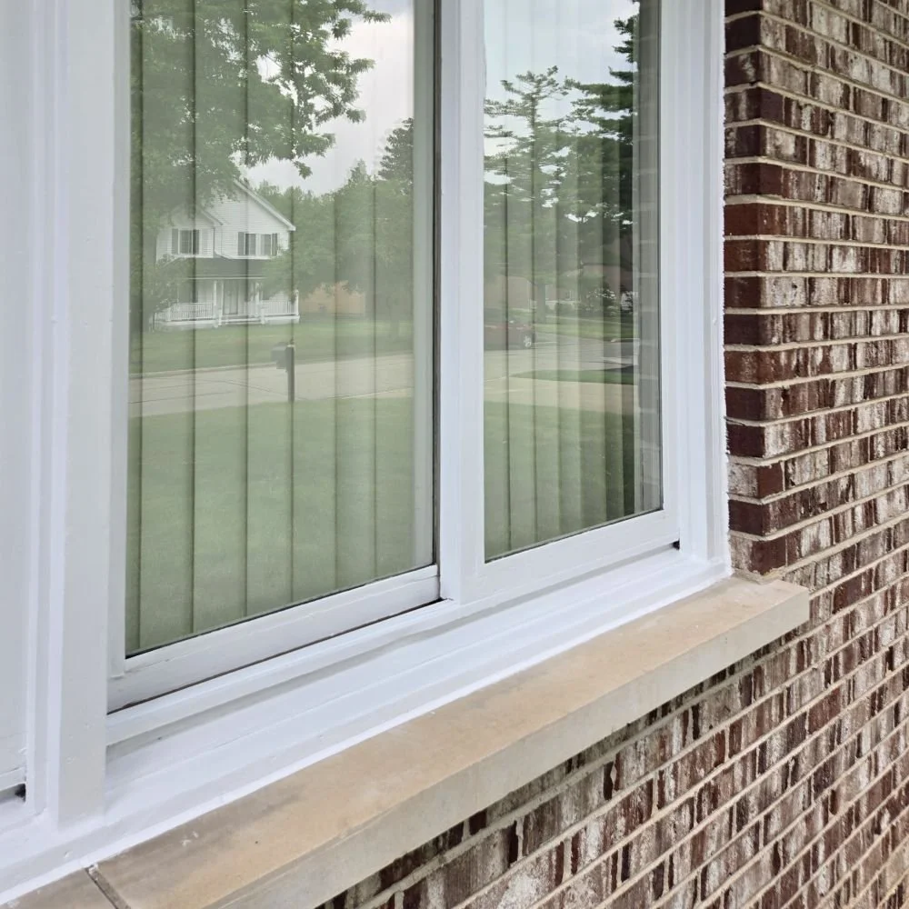 AFTER: Window frames and trim restored and refinished in Elmhurst
