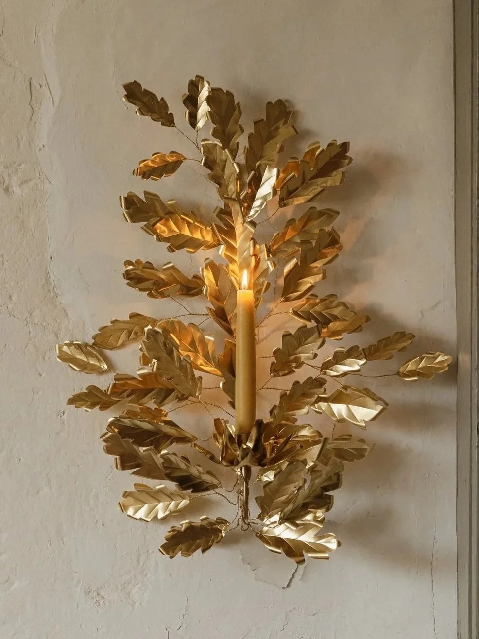Ivy Candle Sconce