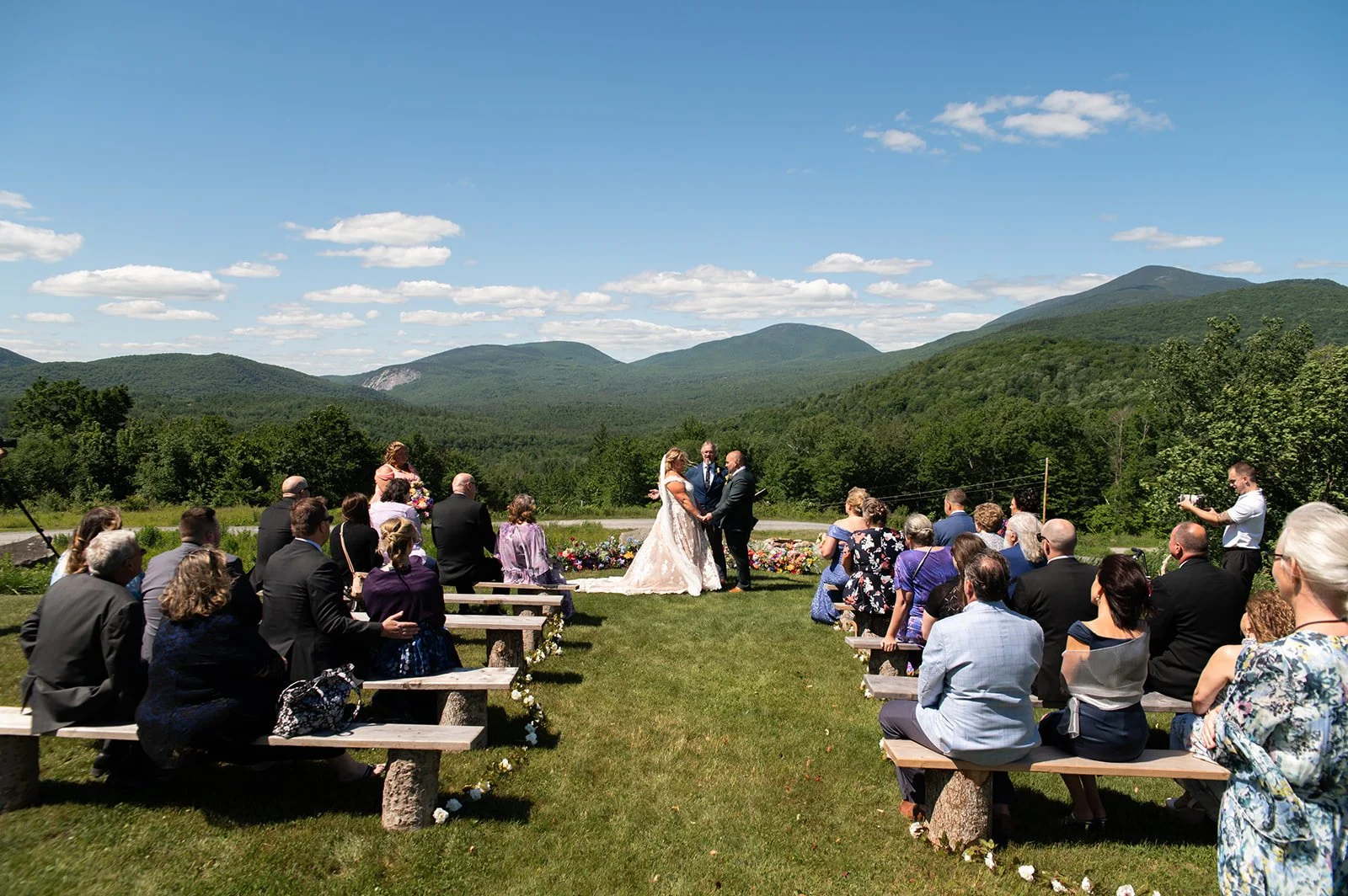 Mountaintop Micro Wedding at Pat’s Cabin | New Hampshire Micro Wedding Photographer