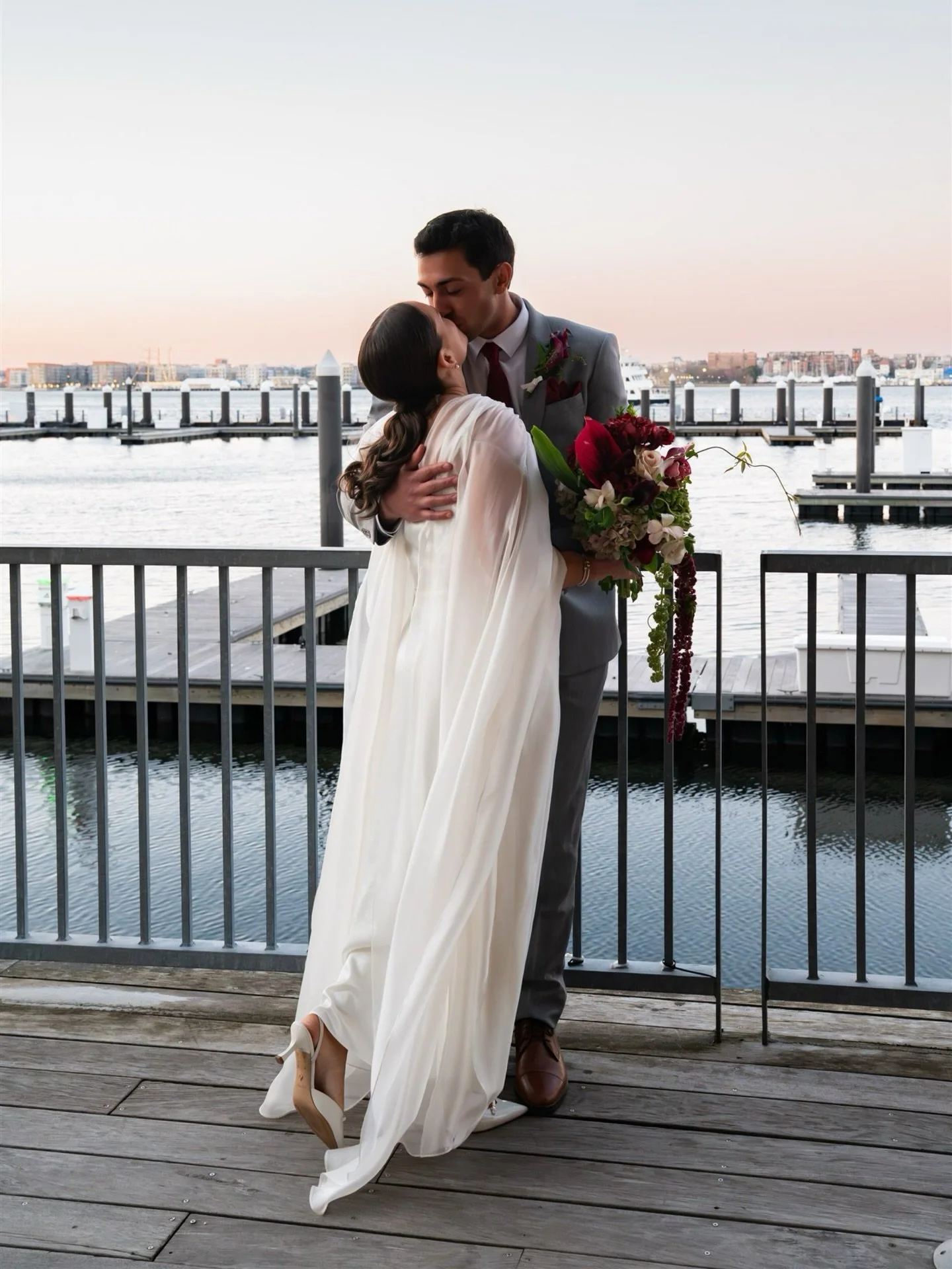 Boston, you really showed off on this one.

Caroline &amp; Hayden had the kind of wedding everyone wishes they went to&mdash;beautiful, effortless, and just a really freaking good time.

Yeah&hellip; this one&rsquo;s sticking with me. And this most d