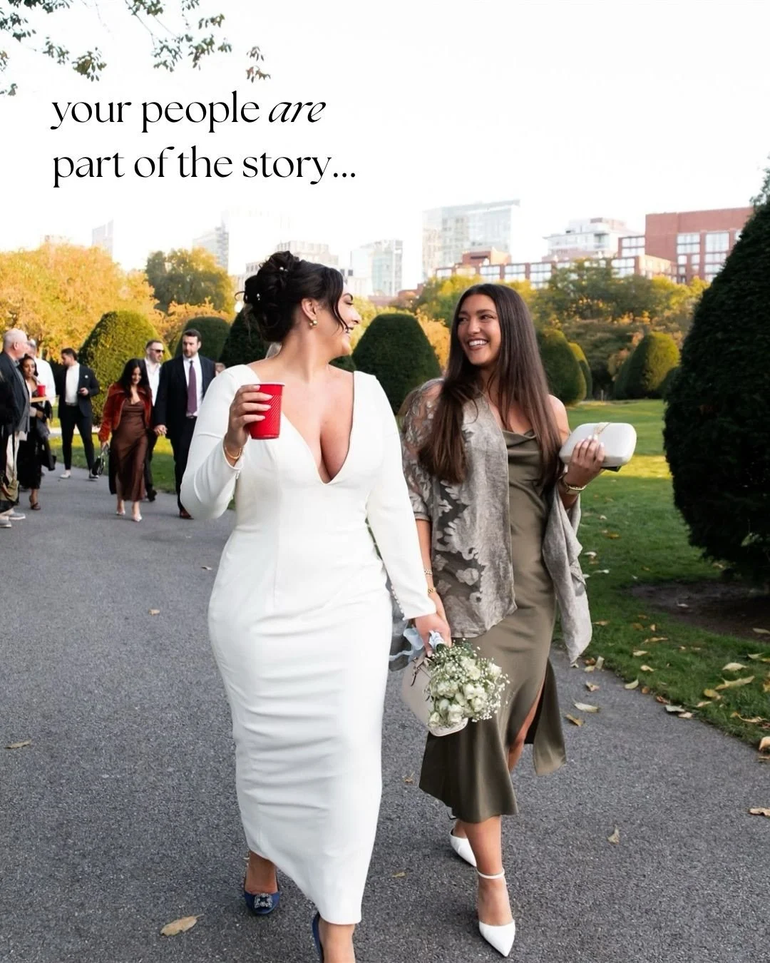 The way your people show up for you on your wedding day&mdash;that&rsquo;s what changes everything.

It&rsquo;s not just how it looked, it&rsquo;s how it felt to be surrounded by them.

That&rsquo;s the part I&rsquo;m always noticing.