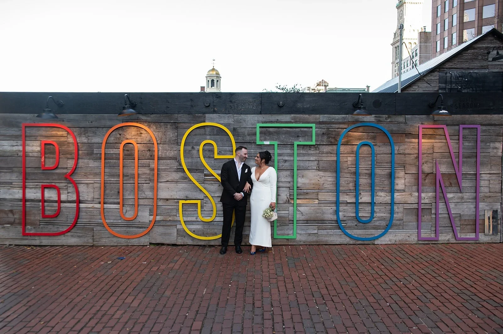 couple eloping in boston