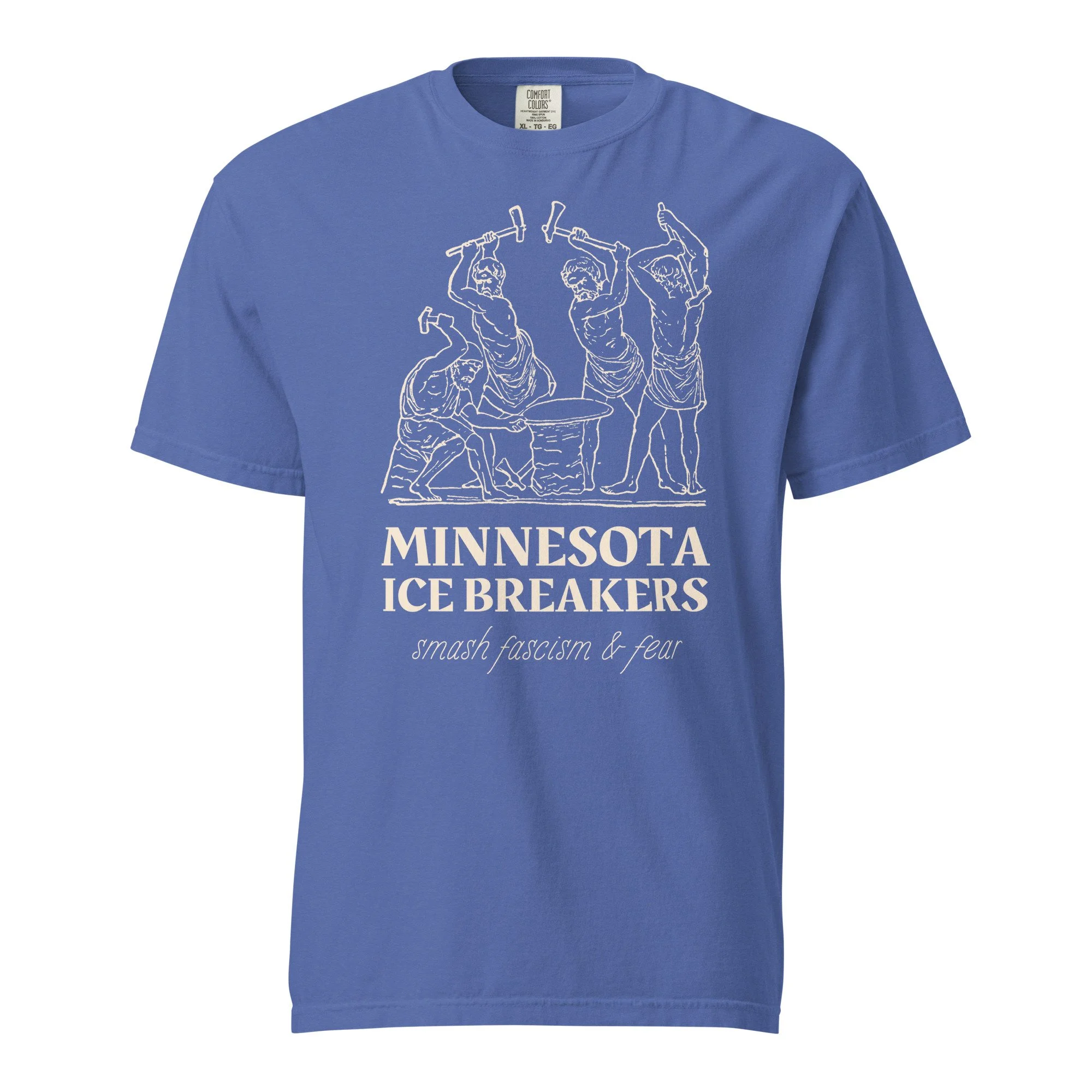 "Minnesota ICE Breakers" Blue Shirt