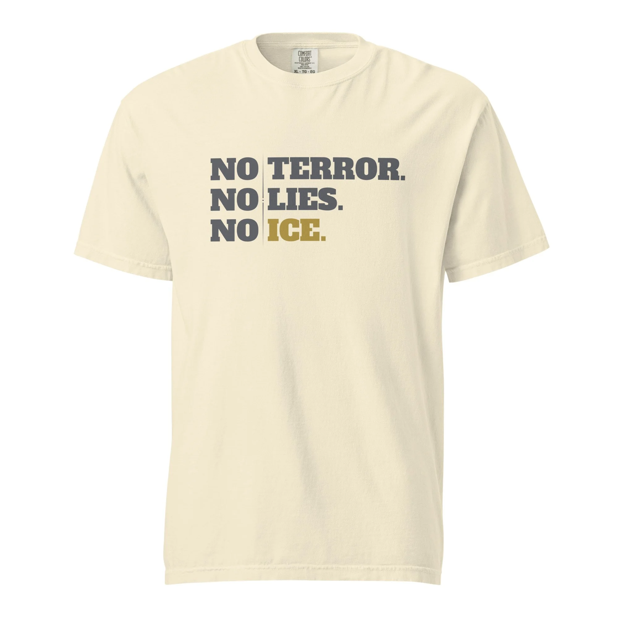 "Cowardice" Cream Shirt