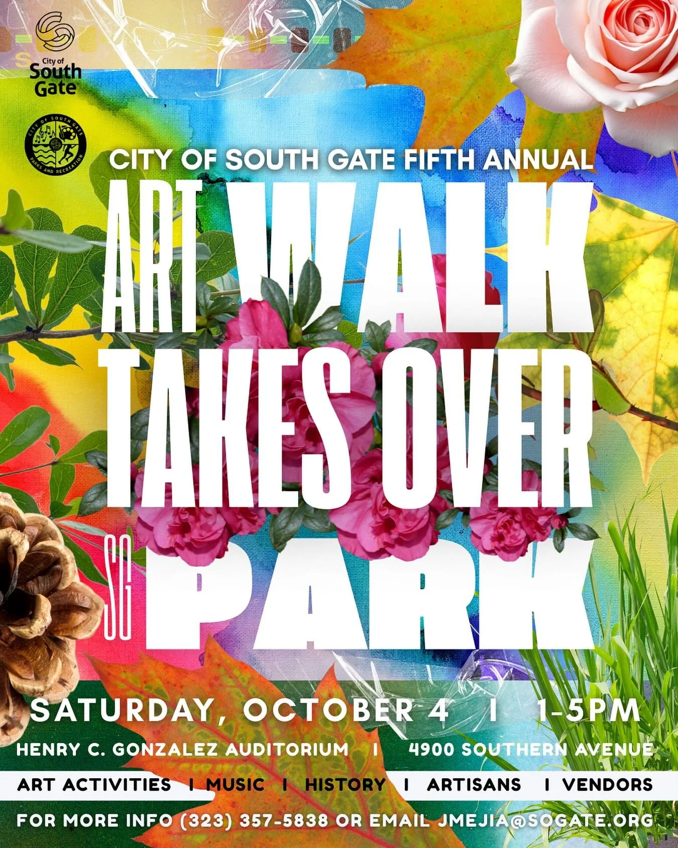 We&rsquo;re excited to be at this year&rsquo;s South Gate Art Walk taking over South Gate Park!

There will be art making, music, vendors y m&aacute;s&hellip;

🗓️ Saturday Oct. 4 1-5pm
