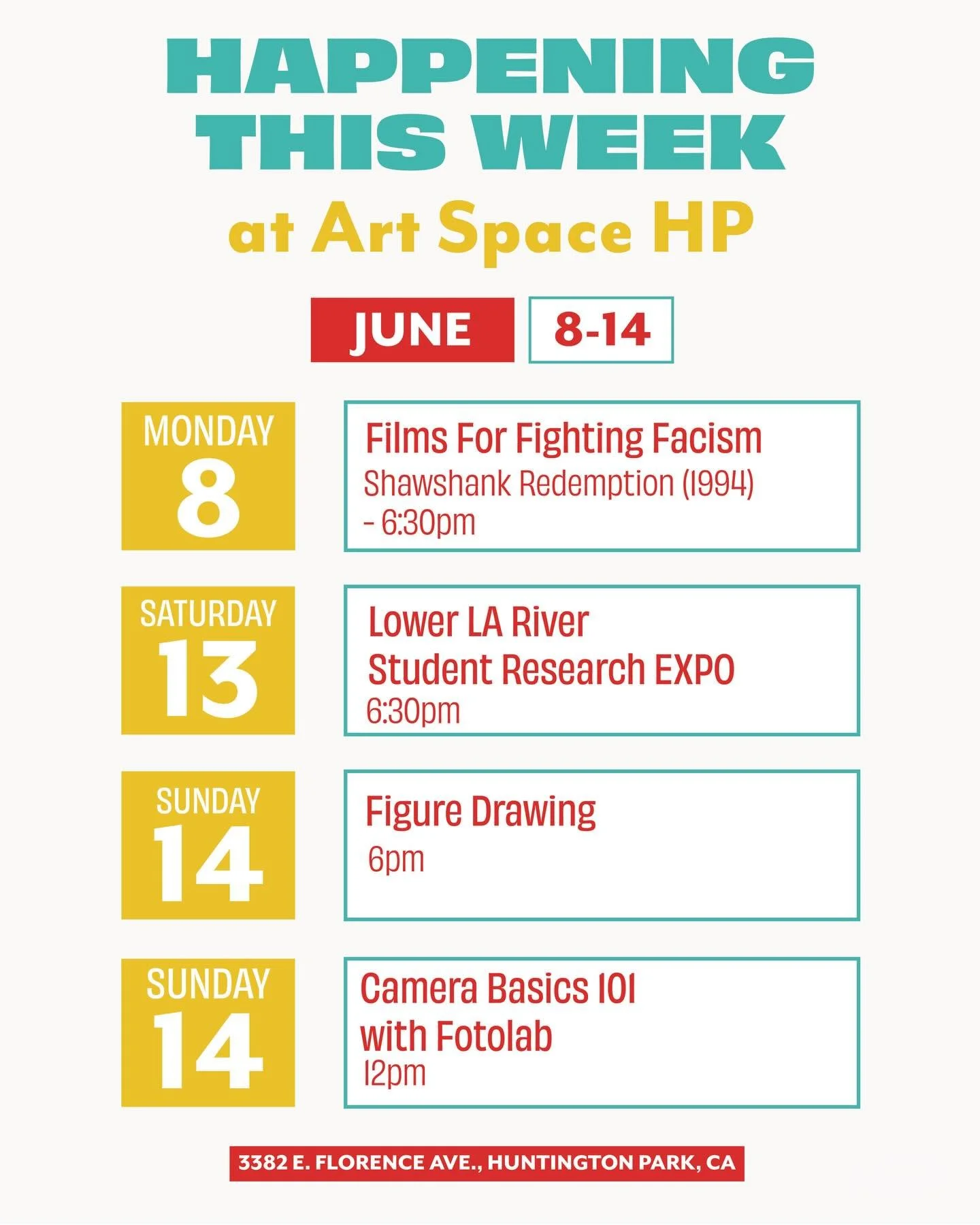 This week at Art Space HP! 

🎥🍵☕️🦦✍️📸

@confianzacoffee 
@just4losangeles 
@dichosa.art 
@fotolab.works