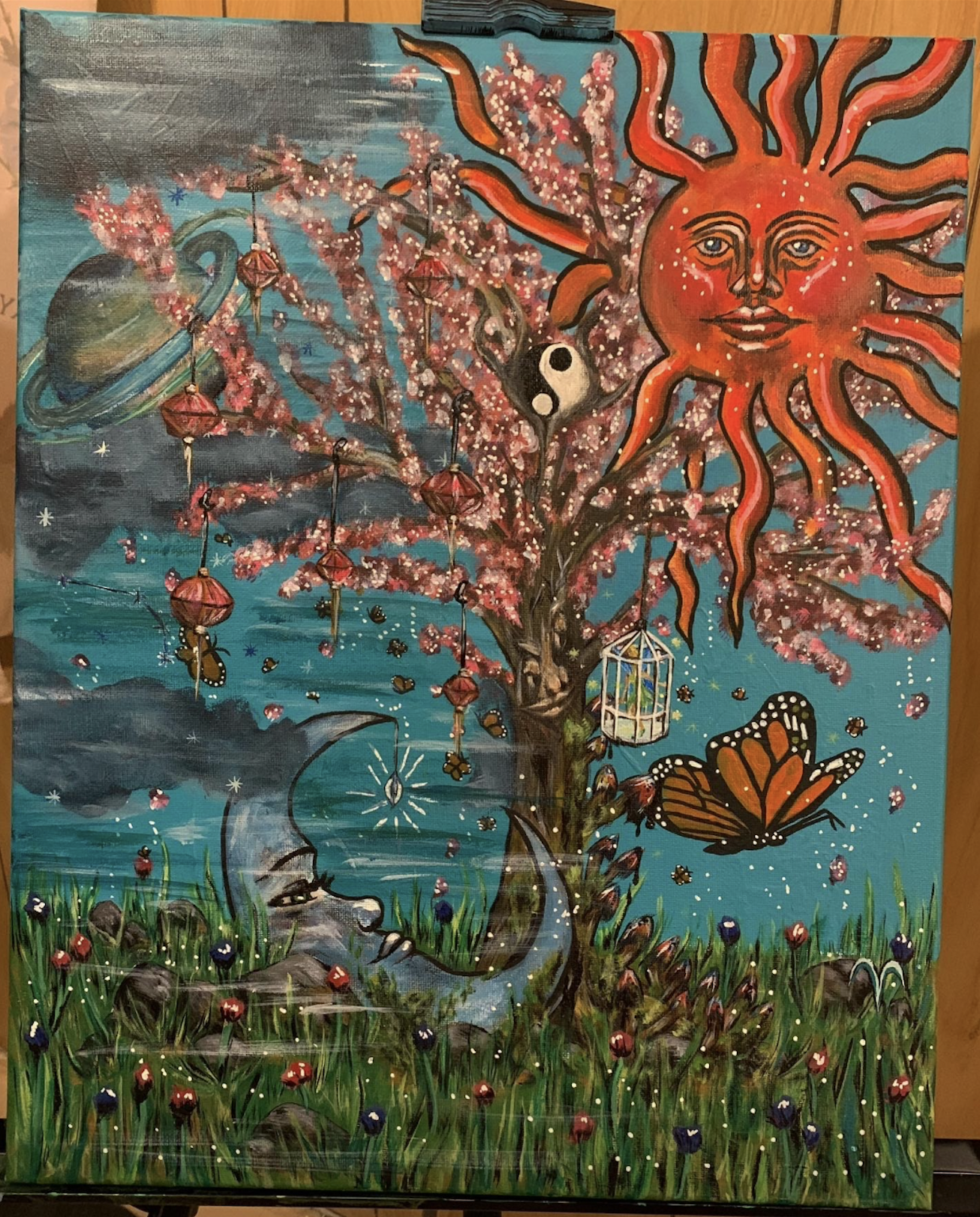 acrylic on canvas SOLD