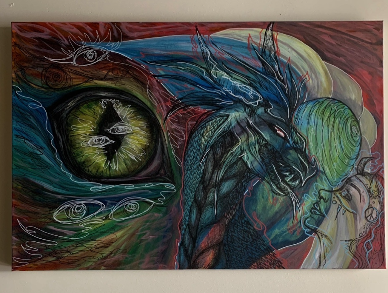 acrylic on canvas SOLD