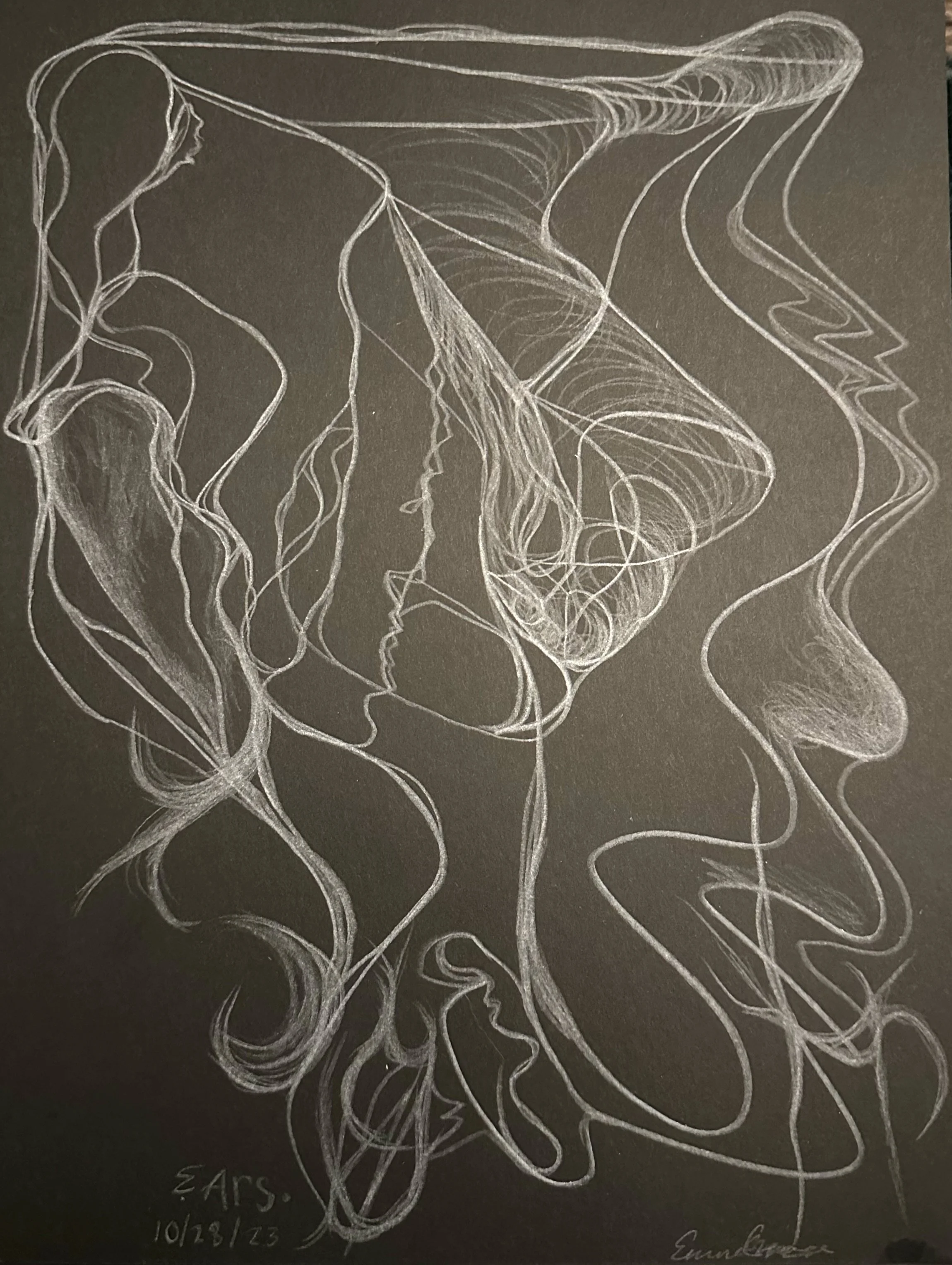 colored pencil on paper