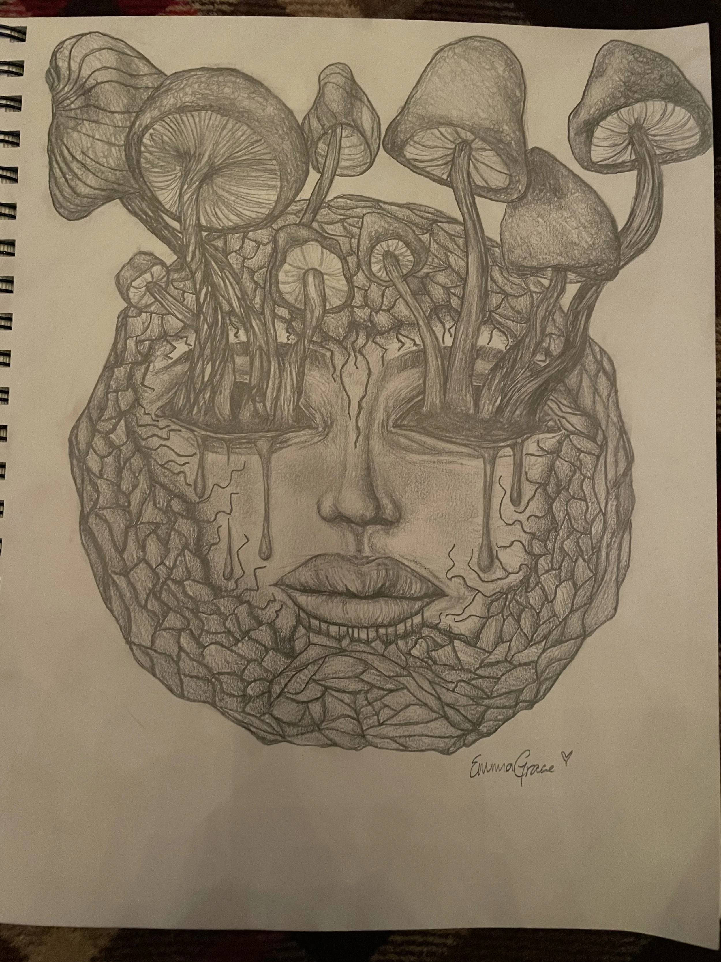 graphite sketch SOLD