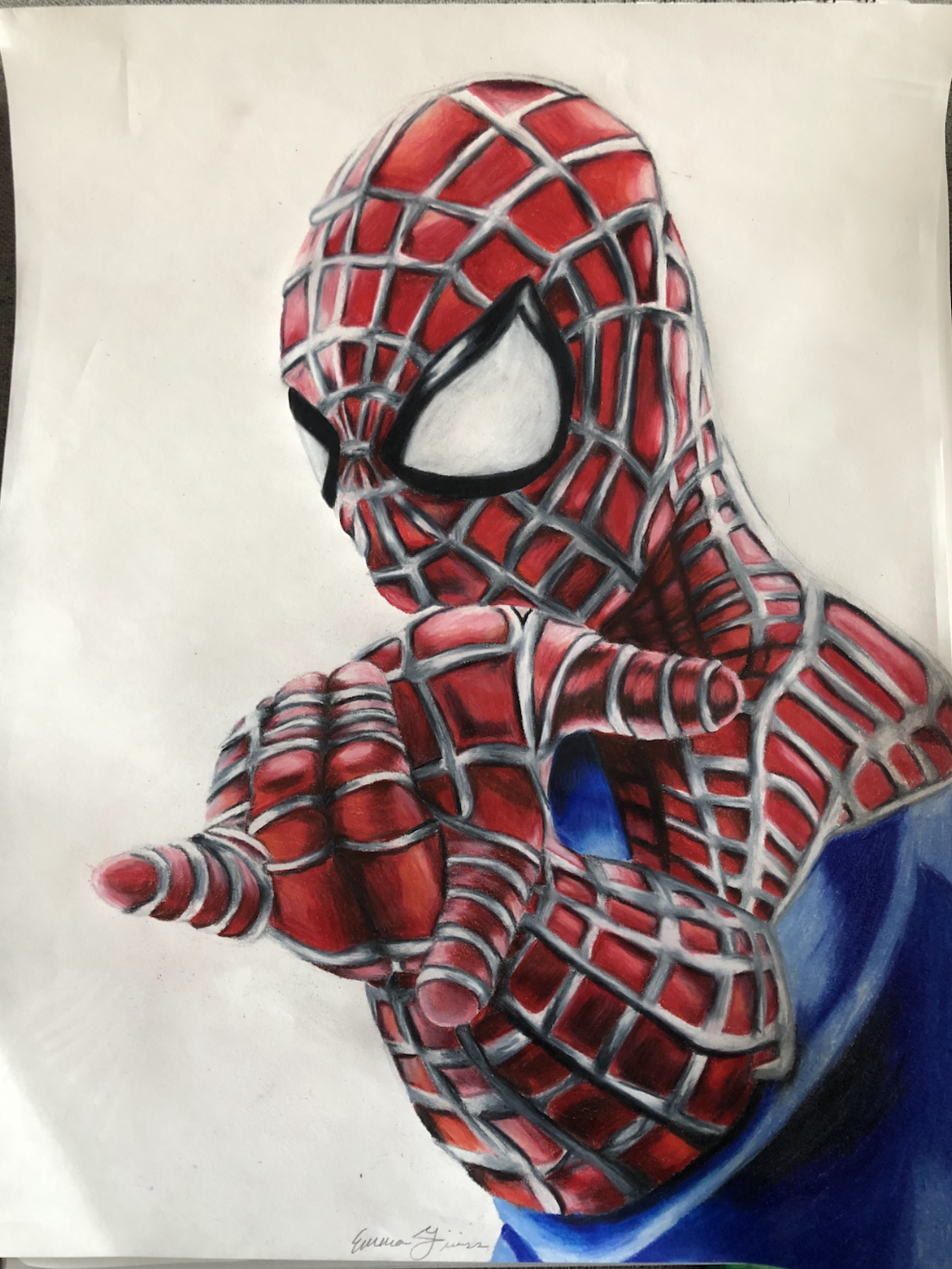 colored pencil on paper SOLD