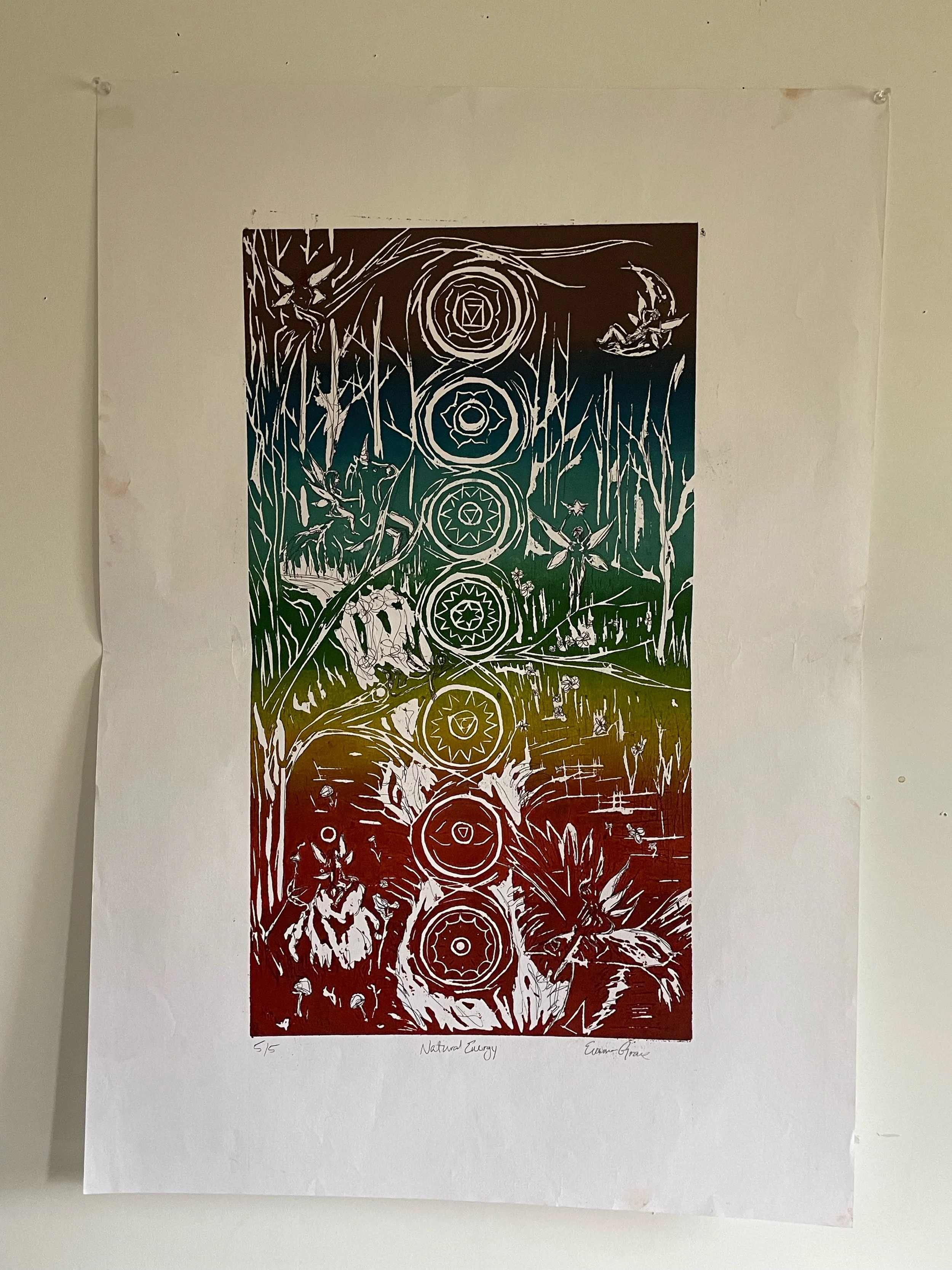 woodblock print