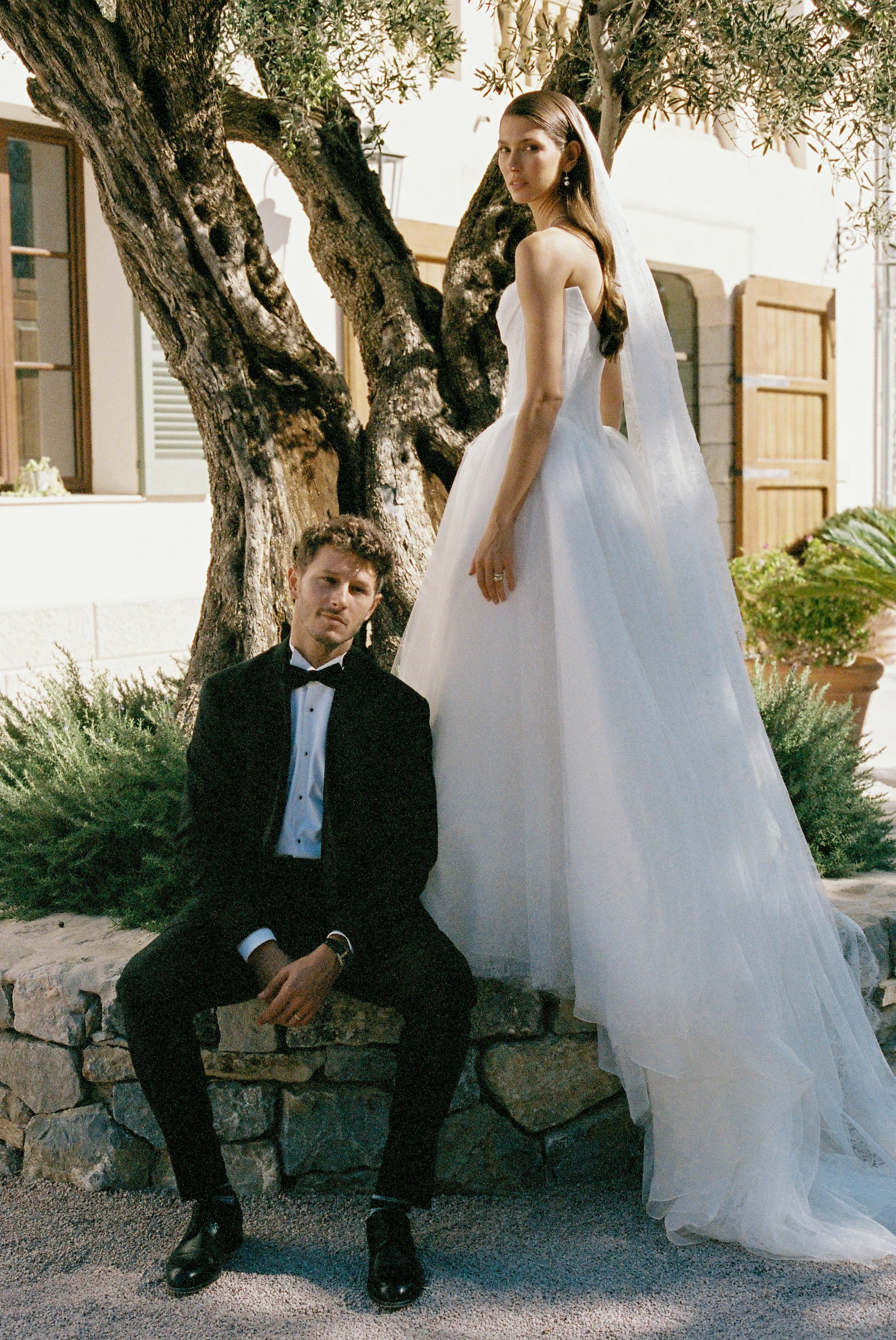 Film Couple Portrait in Mallorca