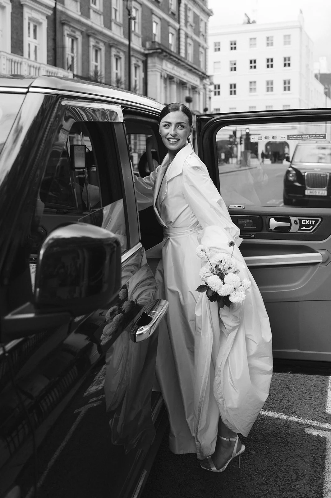 Carolyn Bessette Kennedy inspired luxury wedding in London