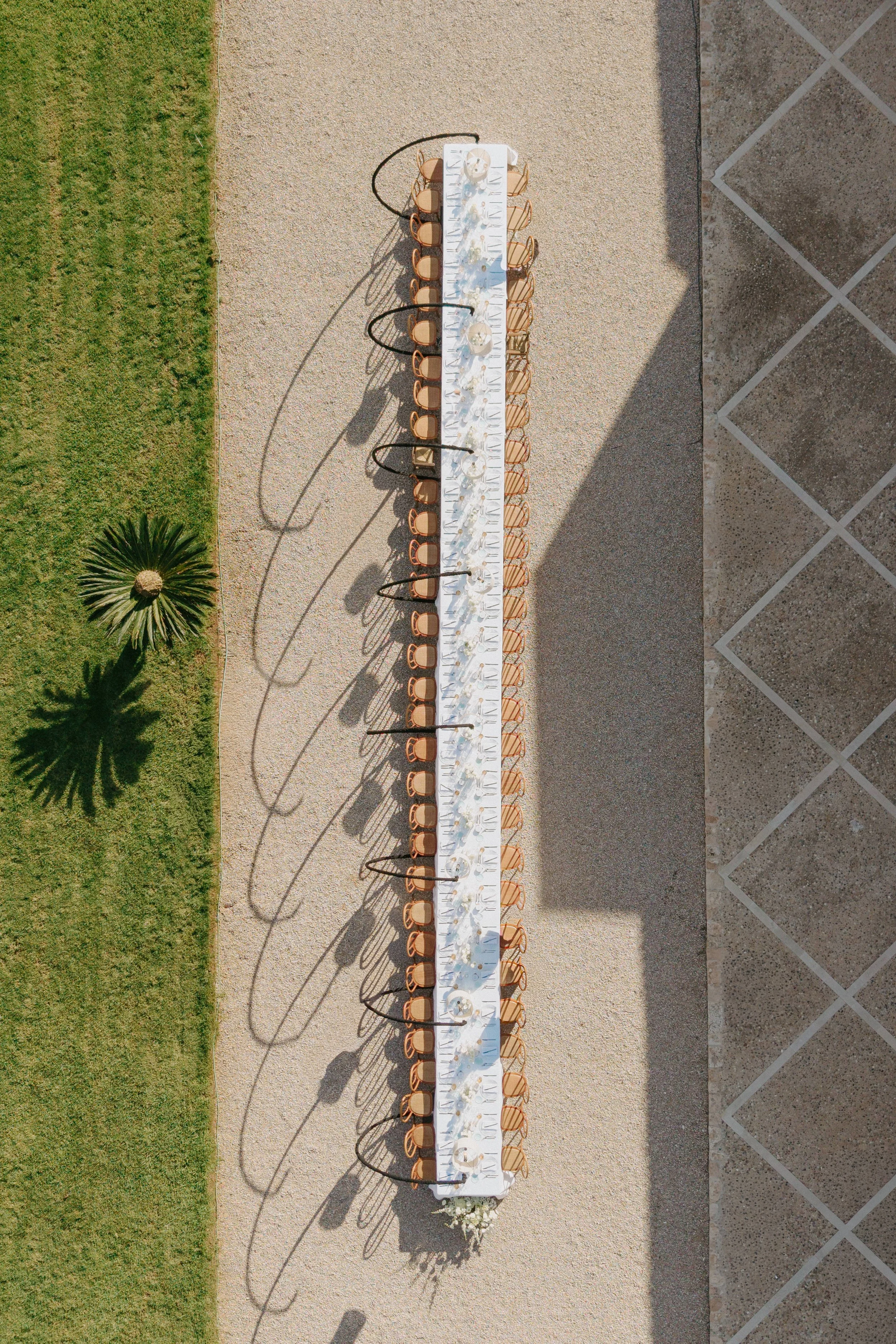 Wedding ceremony at Finca Gomera, Mallorca photographed by Lynn Shapiro