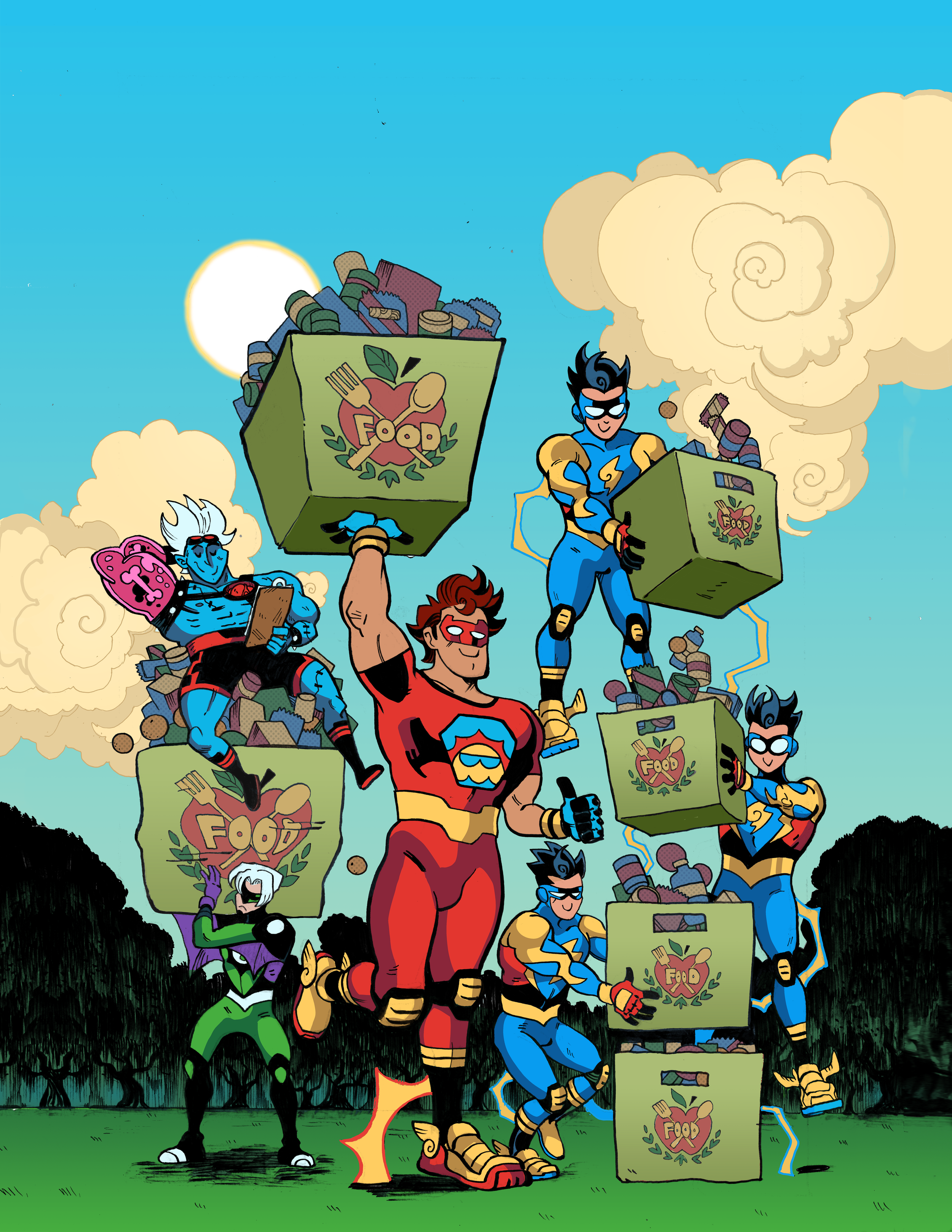 REFERENCE JAM! w/ THe Superhero Comics Club!