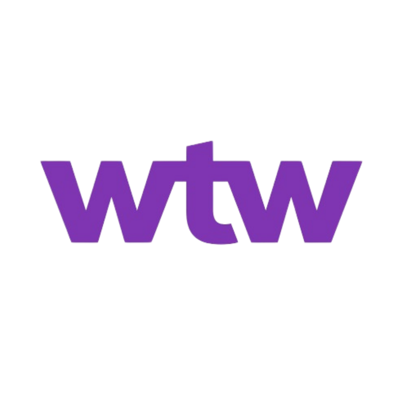 WTW logo in purple letters