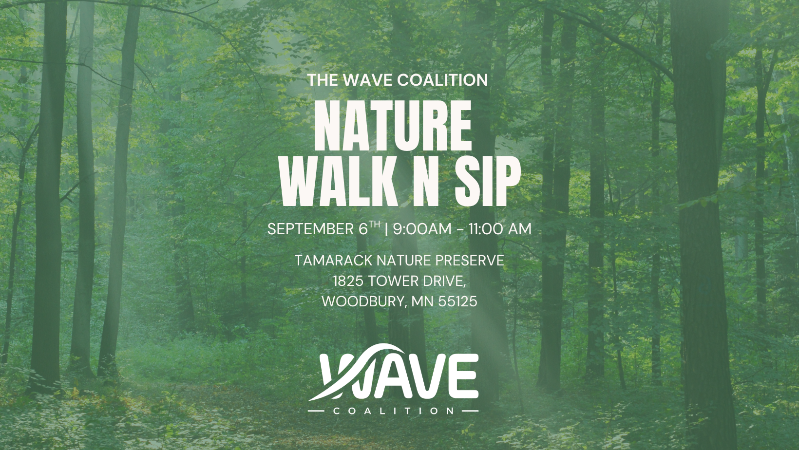 Nature Walk 'N' Sip