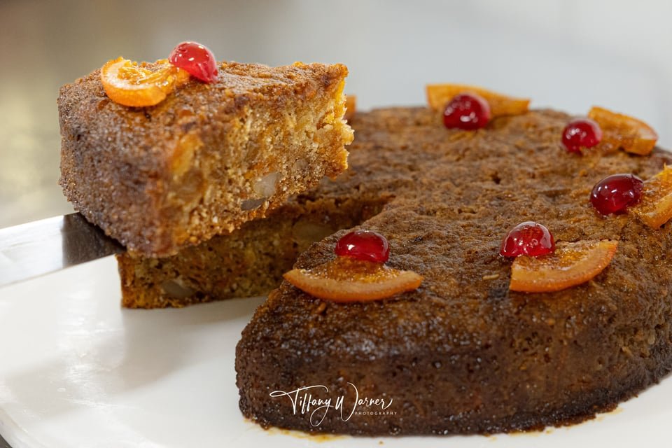Ginger carrot &amp; pineapple cake