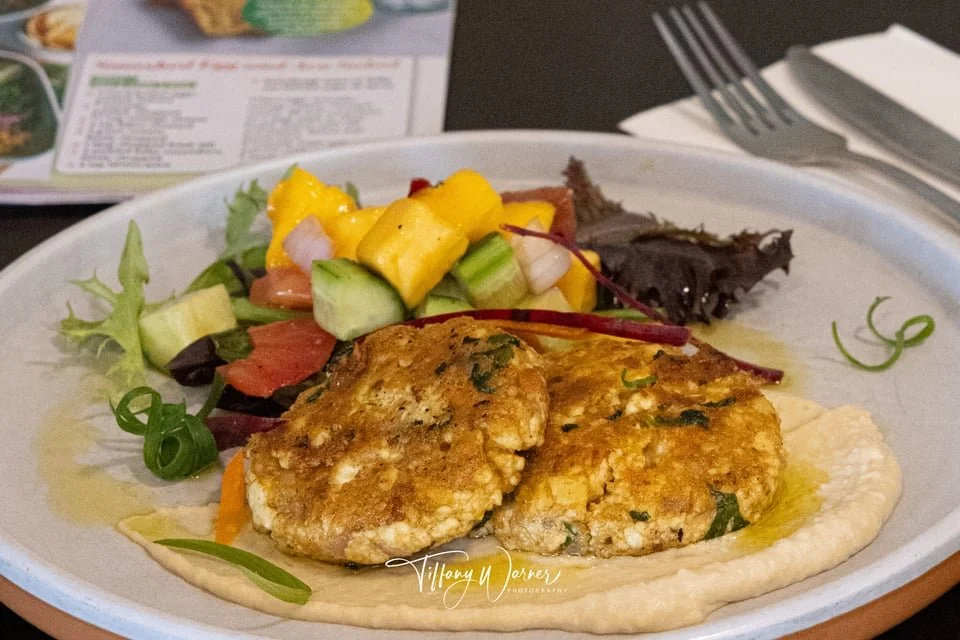 MIDDLE EASTERN TOFU FRITTERS