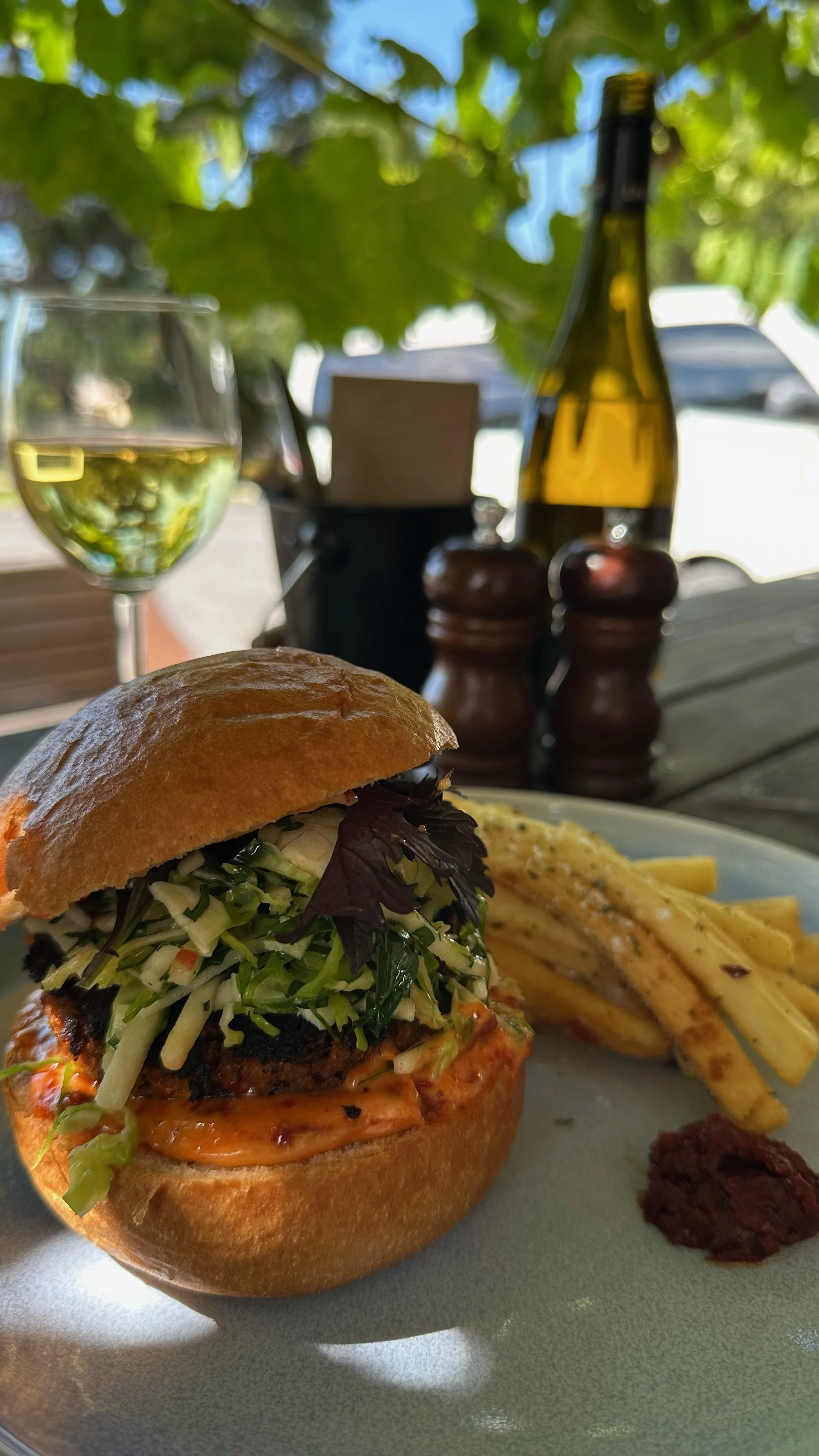 Spicy Sweet Potato &amp; Black Bean Burger