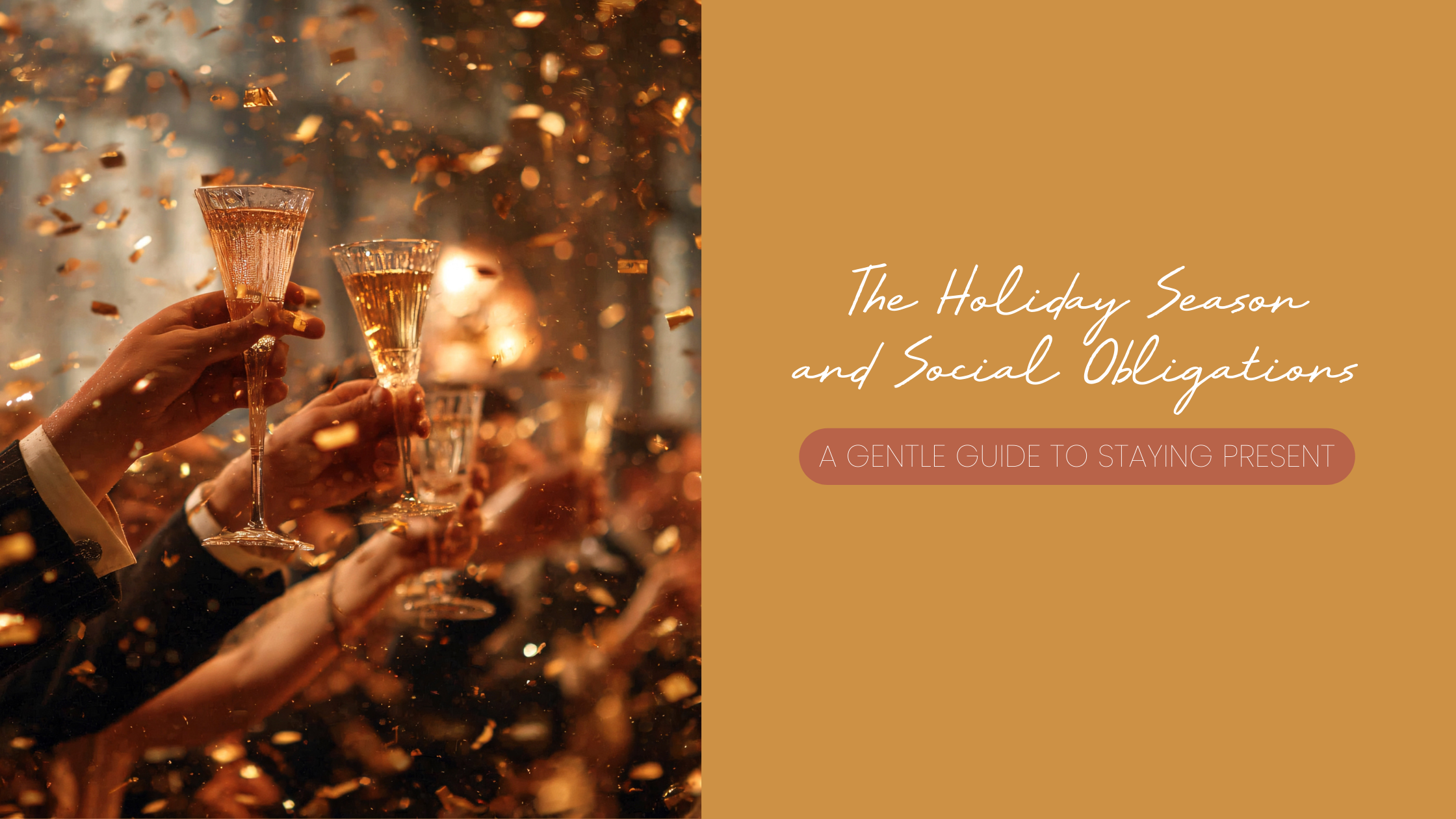 The Holiday Season and Social Obligations: A Gentle Guide to Staying Present