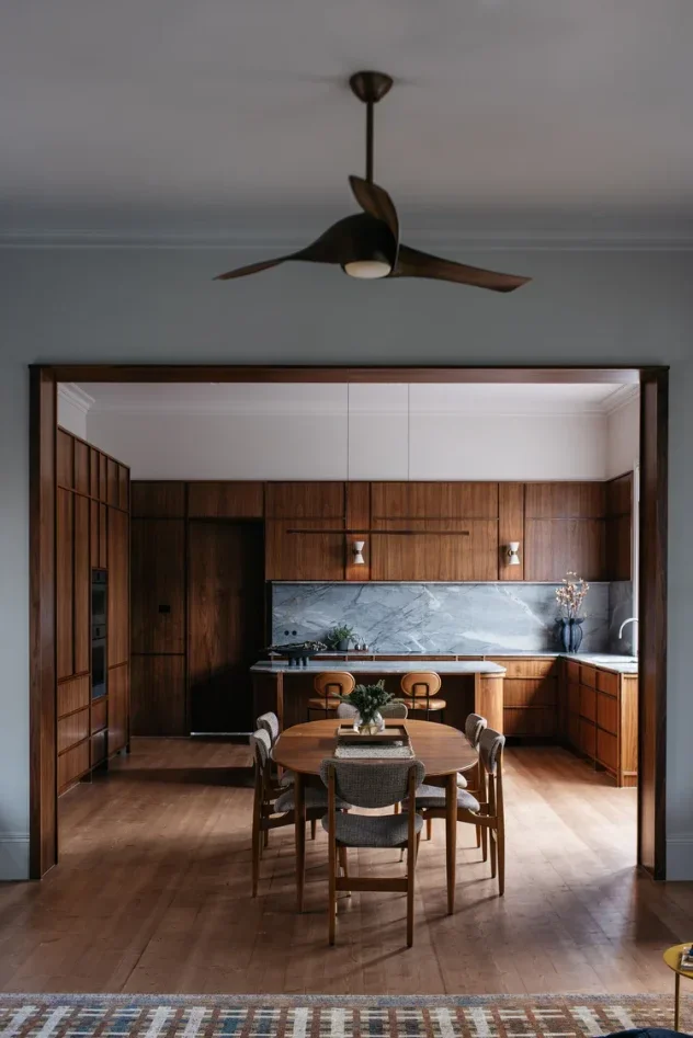 HERITAGE INTERIORS MELBOURNE KITCHEN DINING scandinavian danish timber
