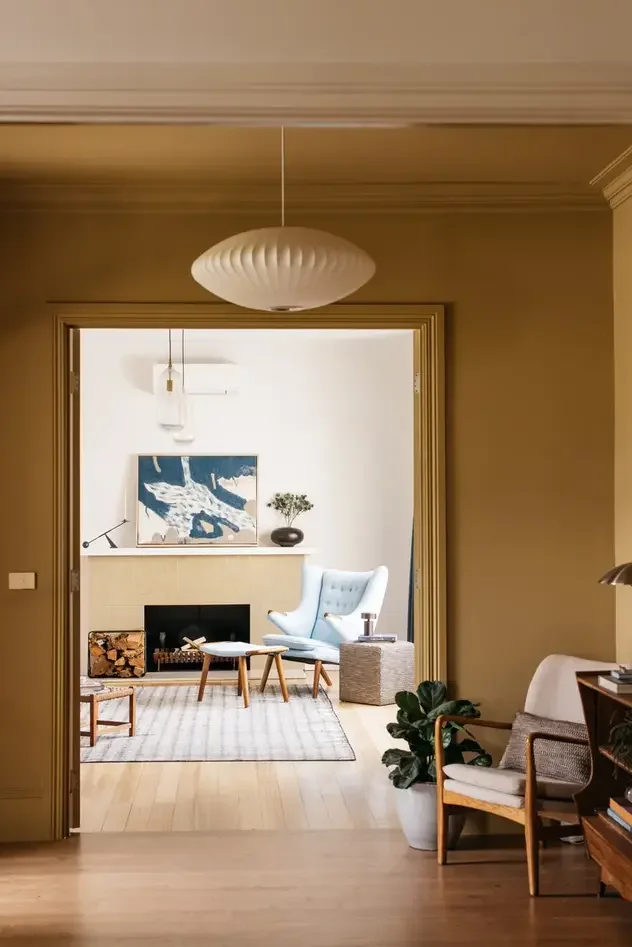 HERITAGE INTERIORS MELBOURNE LIVING ROOM scandinavian danish timber