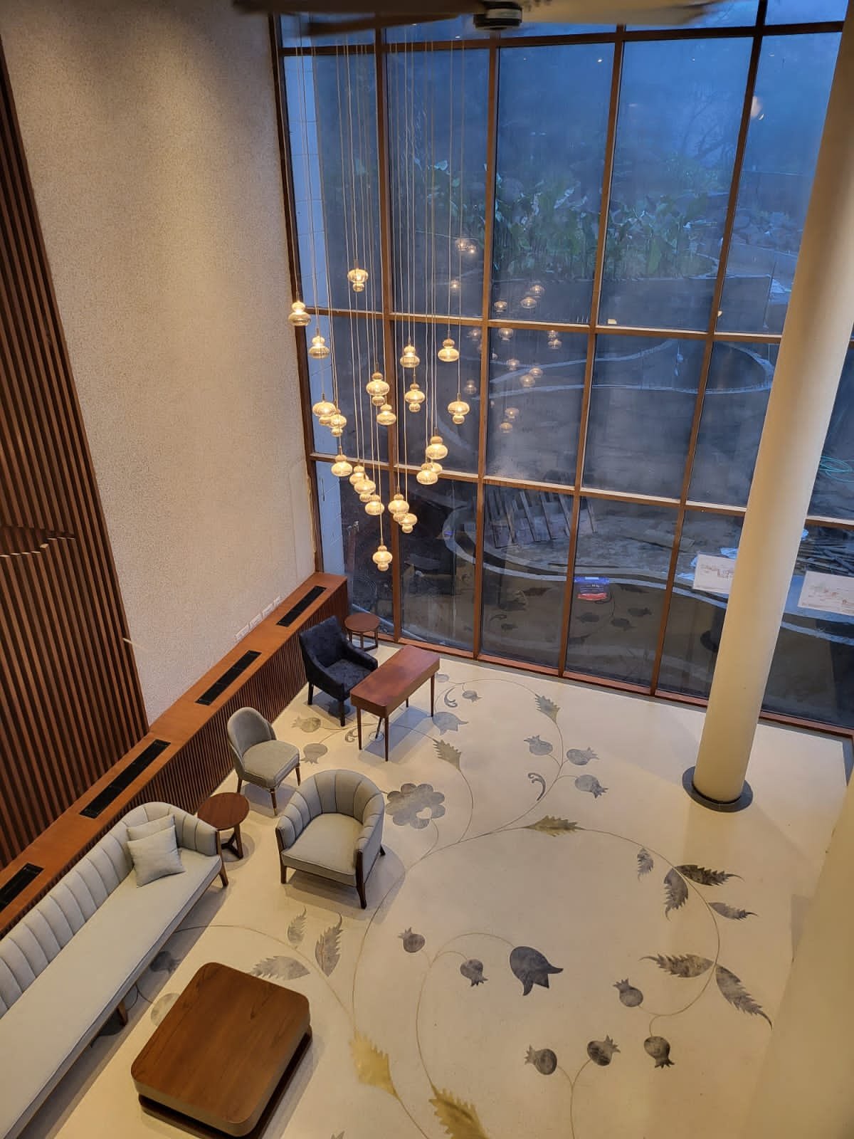 Space_Interior_Design_Hospitality_Corporate_Commercial_Reception_Lobby_premium_highend_material_terrazzo_brass_bespoke_customised_made_to_oder_flooring_design