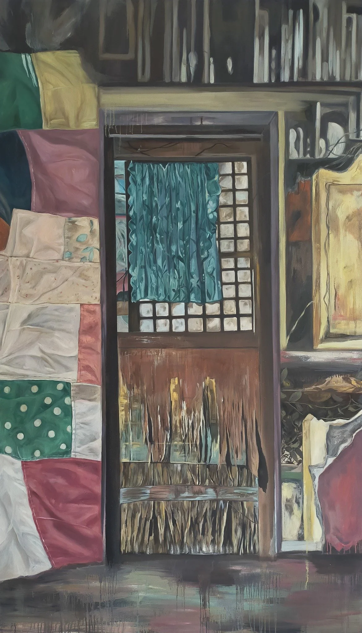 SECRET PASSAGEWAY
84 x 48 inches Oil on Canvas 2024