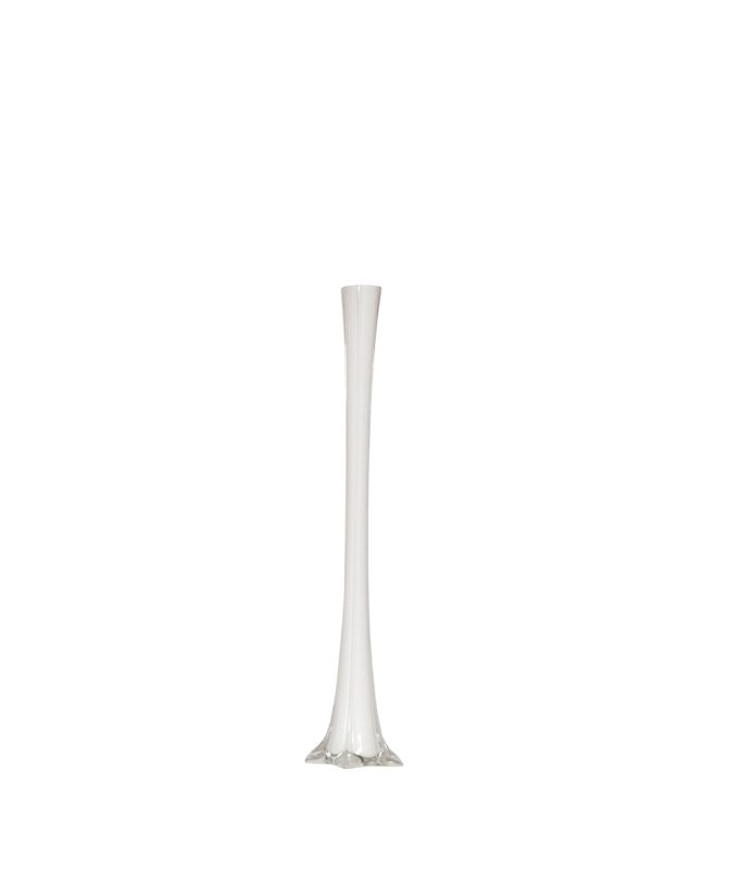 Glass Eiffel Tower Vase | Clear