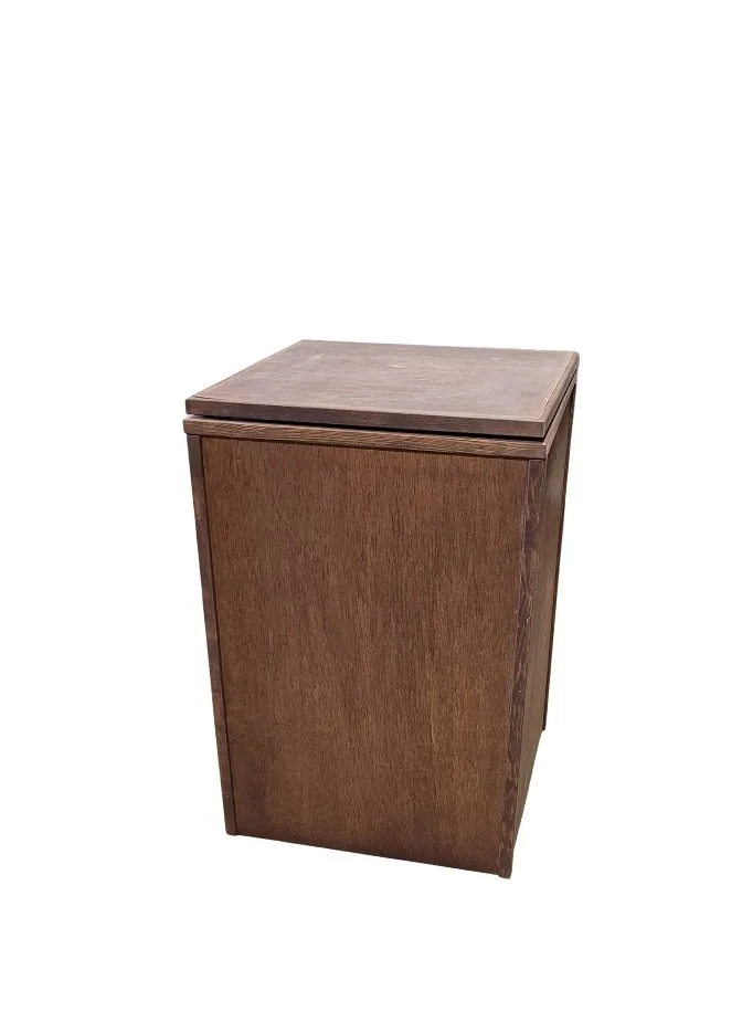 25" Solid Wood Stand | Swivel Top