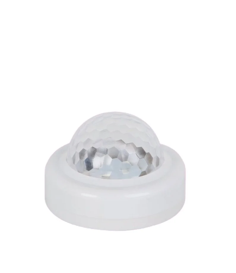 2" Mini Disco LED Strobe Light RGB Colour | Battery Operated