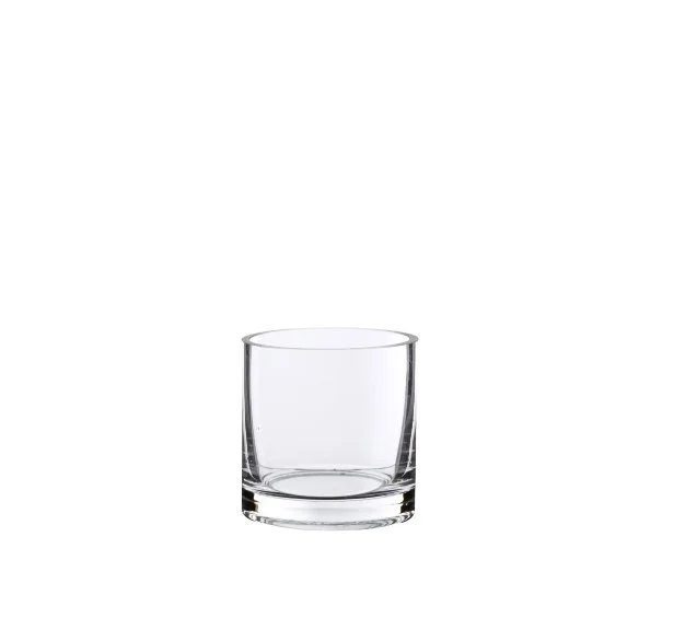 3" x 3" Glass Cylinder Round Vessel