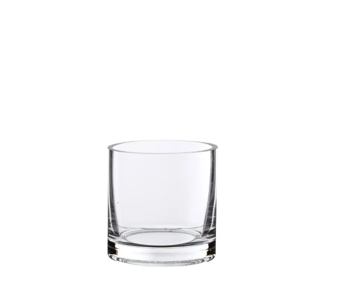 5" x 5" Glass Cylinder Vase | Round