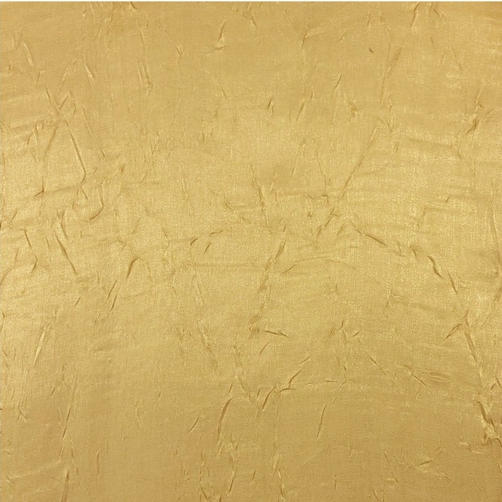 96" x 96" Square Tablecloth | Gold Crush