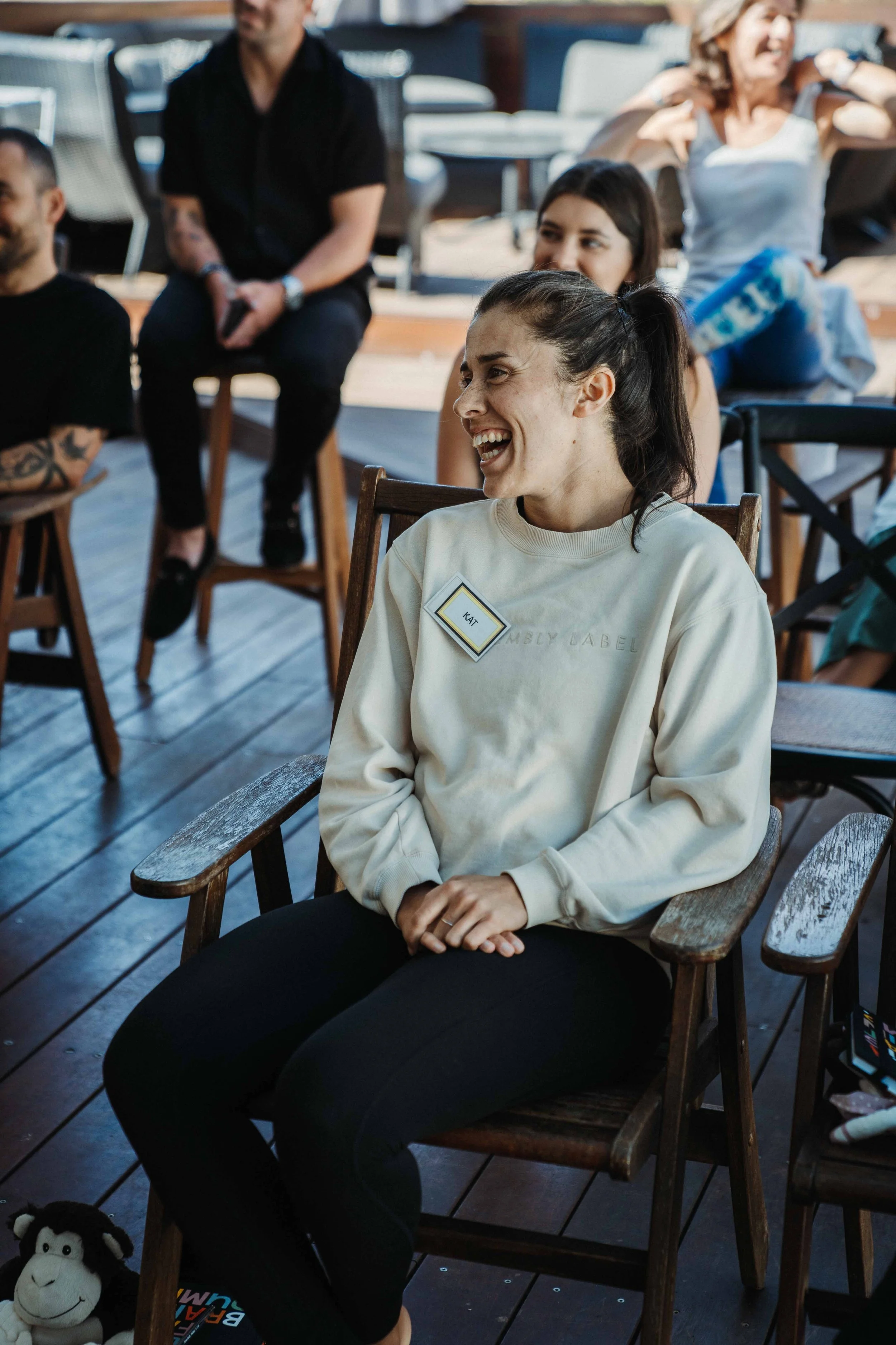 Kat, founder of Being Human Co, keynote speaker, facilitator and educator.