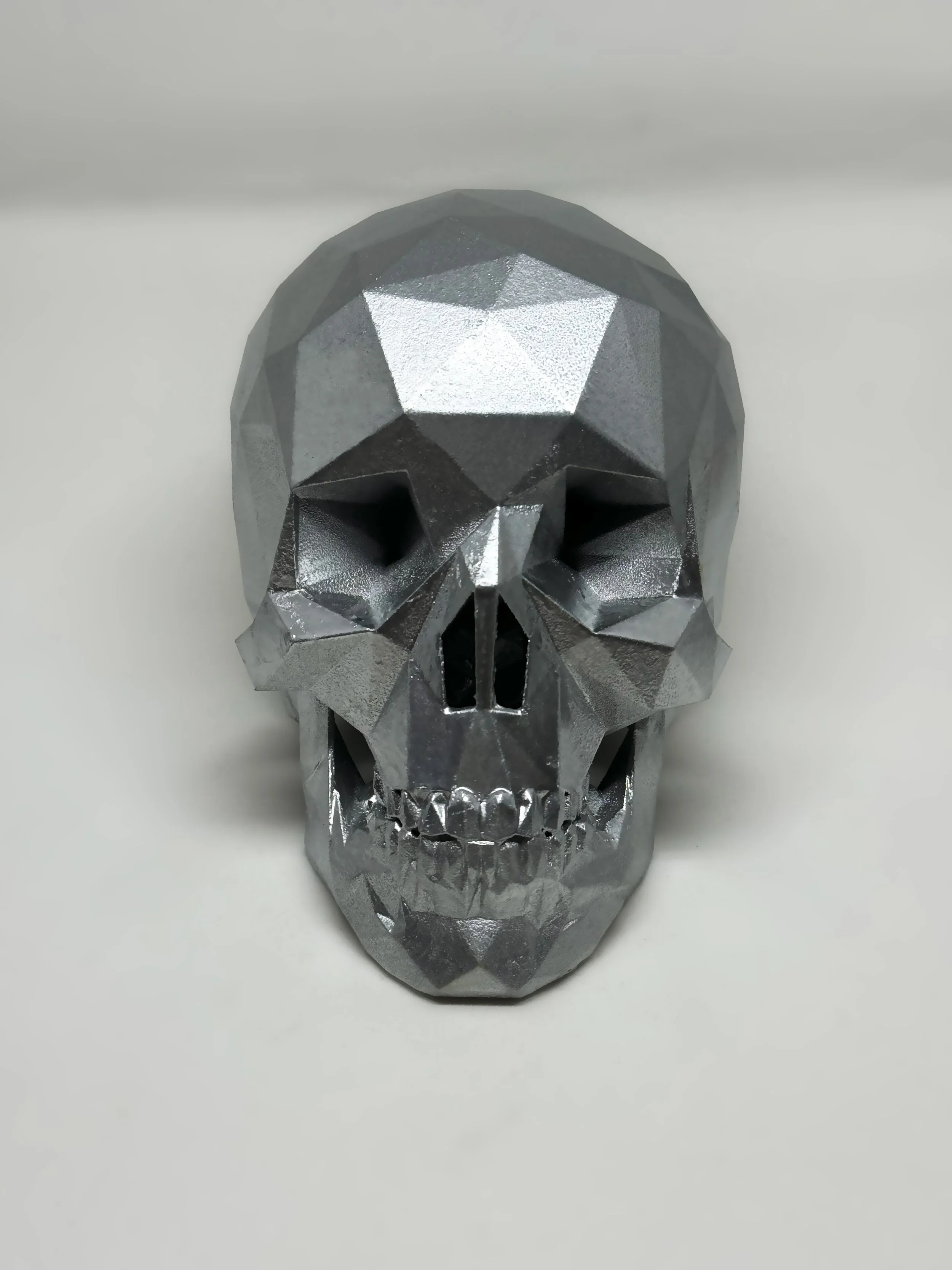 Shimmering Silver Skull (/13)