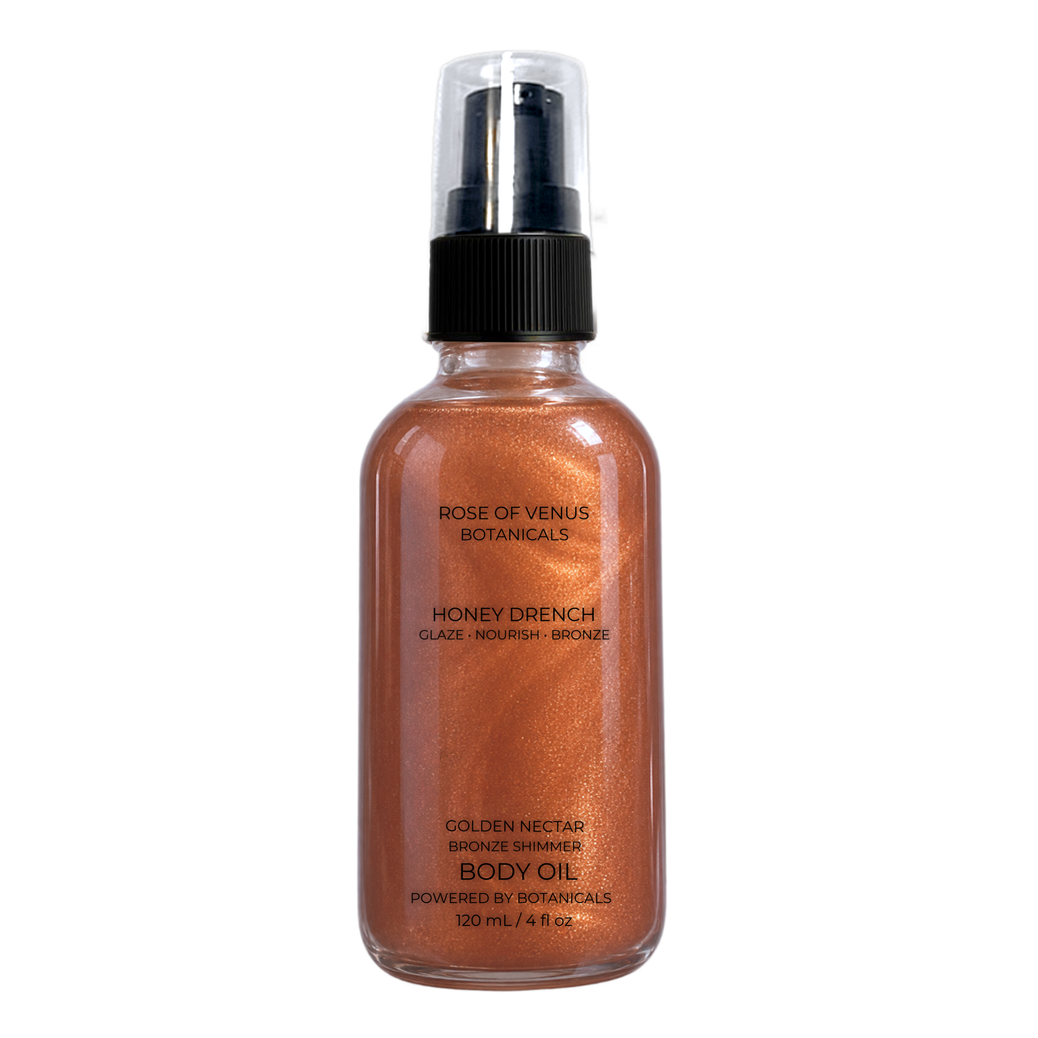 Honey Drench | Bronze Shimmer Body Oil | 120 mL / 4 fl oz