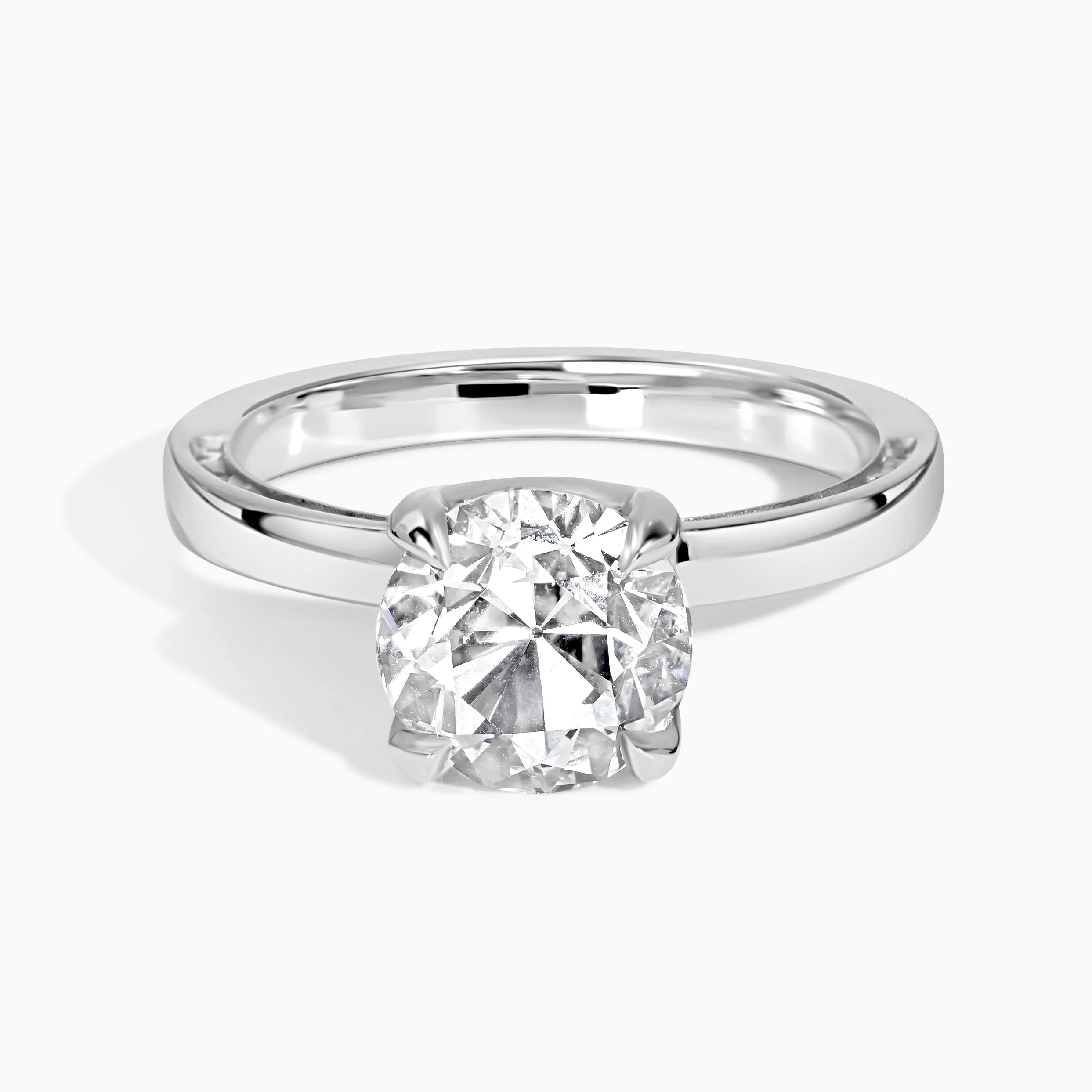 Snowcap Solitaire Ring - European 2.58 ct