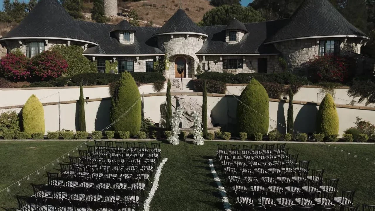 Alex and Santi's Super 8 Wedding at Chateau Noland in SLO